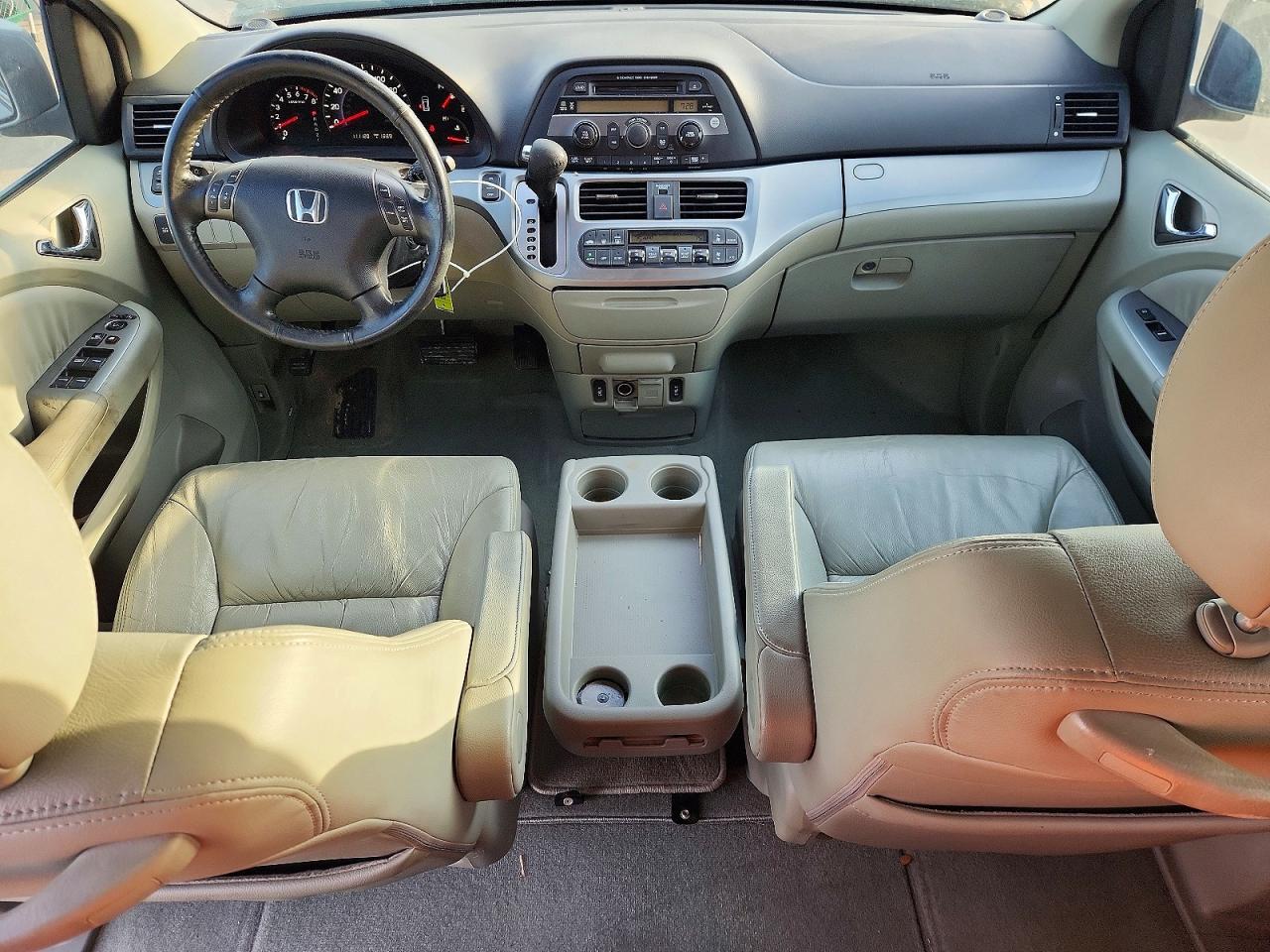 2008 Honda Odyssey Exl Blue vin: 5FNRL38688B003587