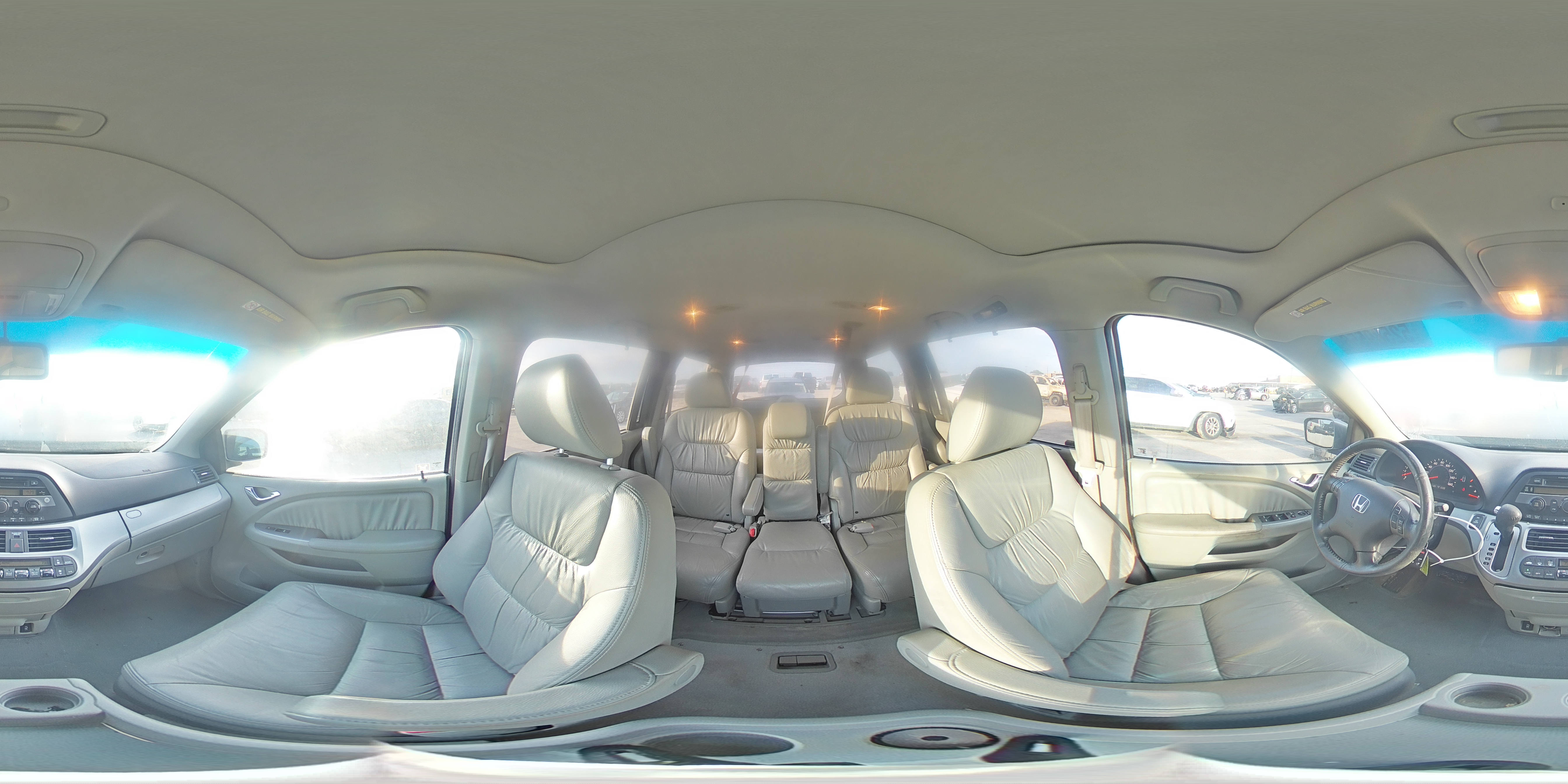 2008 Honda Odyssey Exl Blue vin: 5FNRL38688B003587