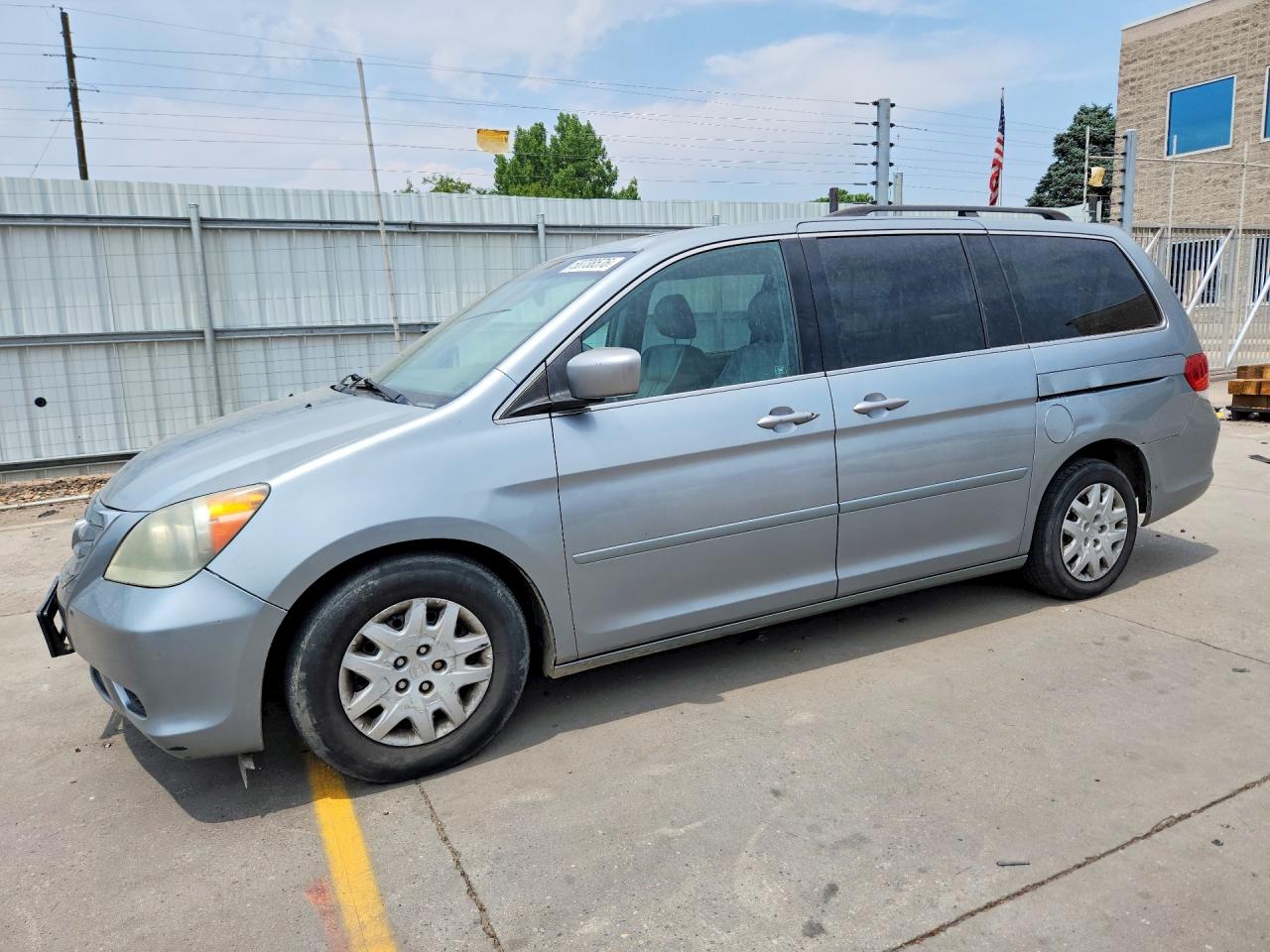 2008 Honda Odyssey Exl Teal vin: 5FNRL38688B029154