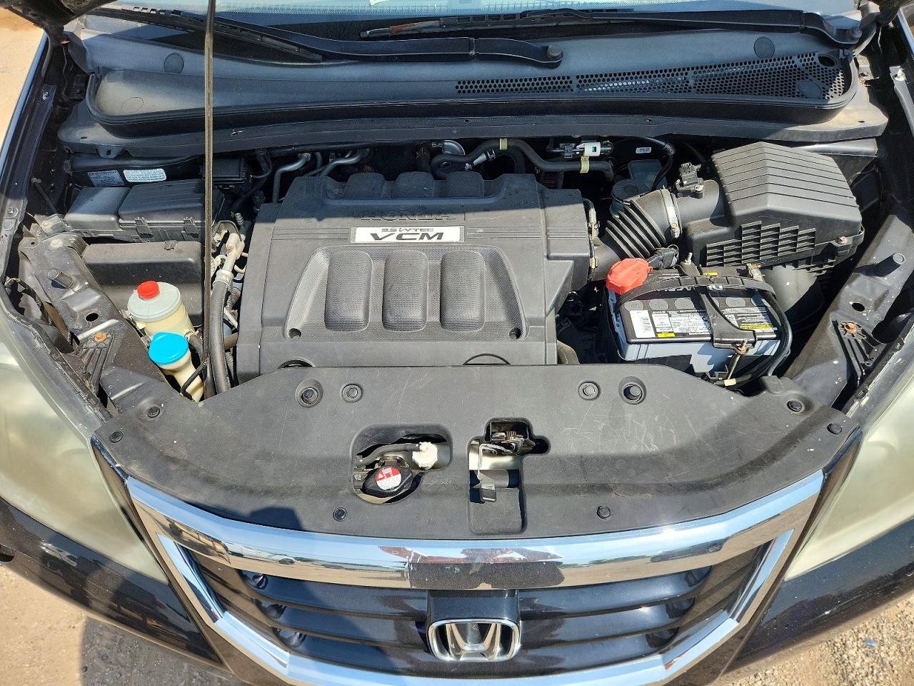 2008 Honda Odyssey Exl Black vin: 5FNRL38688B087748