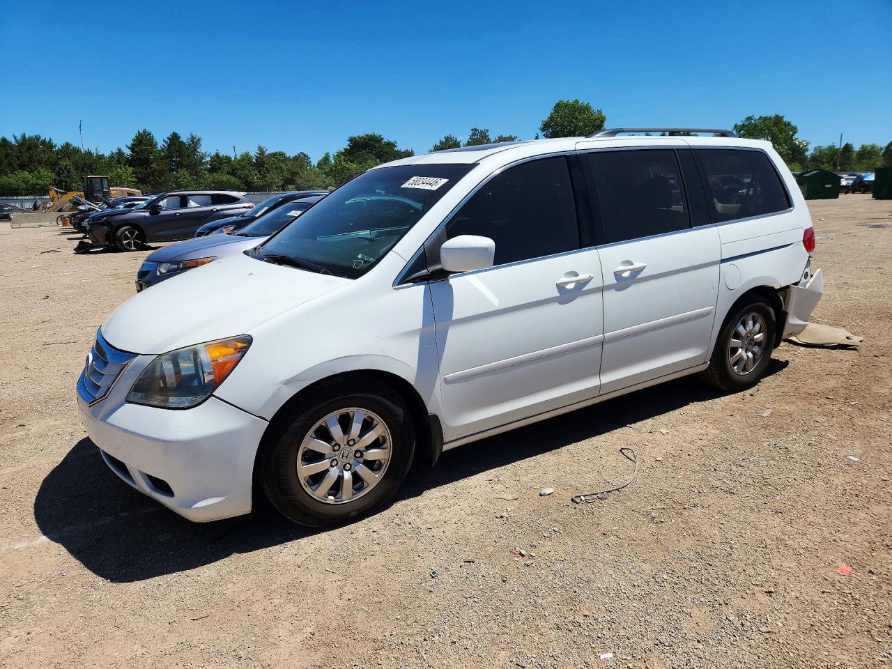 2008 Honda Odyssey Exl Белый vin: 5FNRL38688B096644
