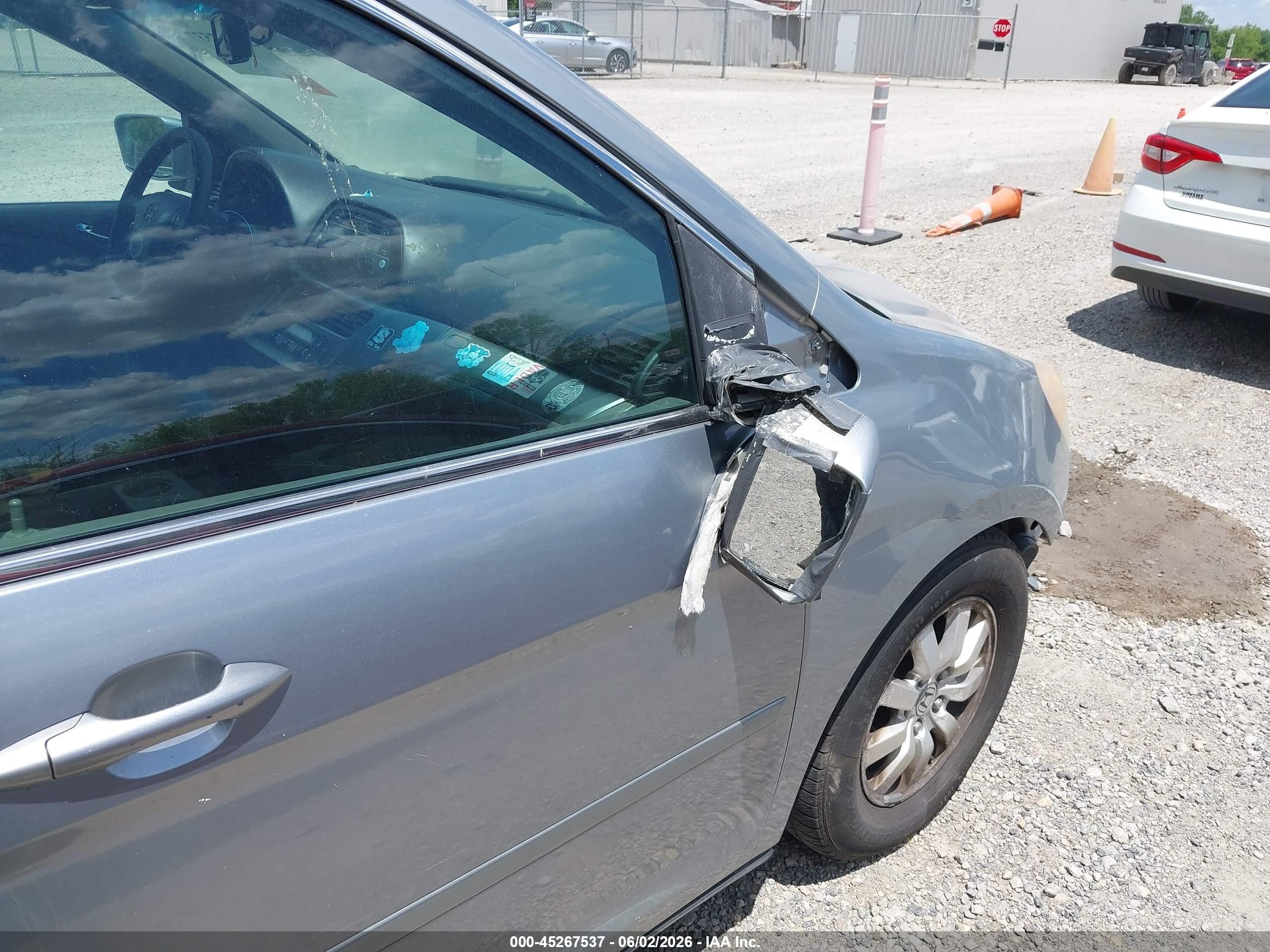 2008 Honda Odyssey Ex-l Серебряный vin: 5FNRL38688B110414