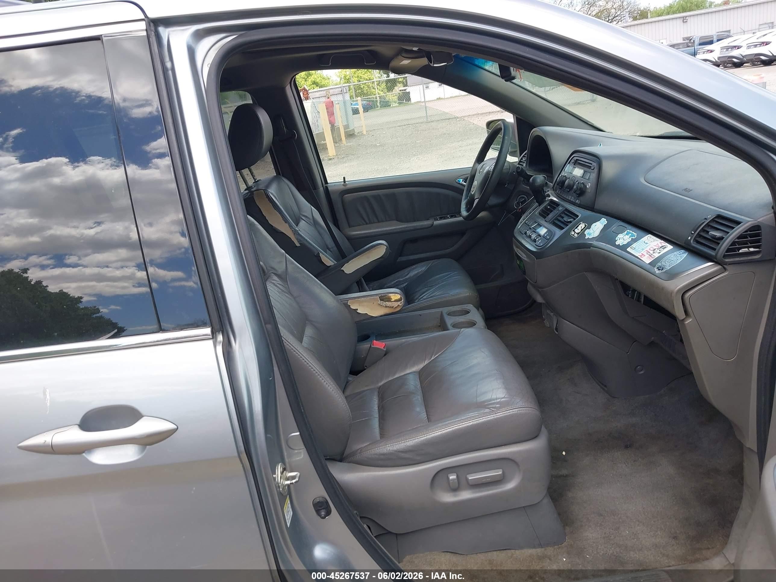 2008 Honda Odyssey Ex-l Серебряный vin: 5FNRL38688B110414