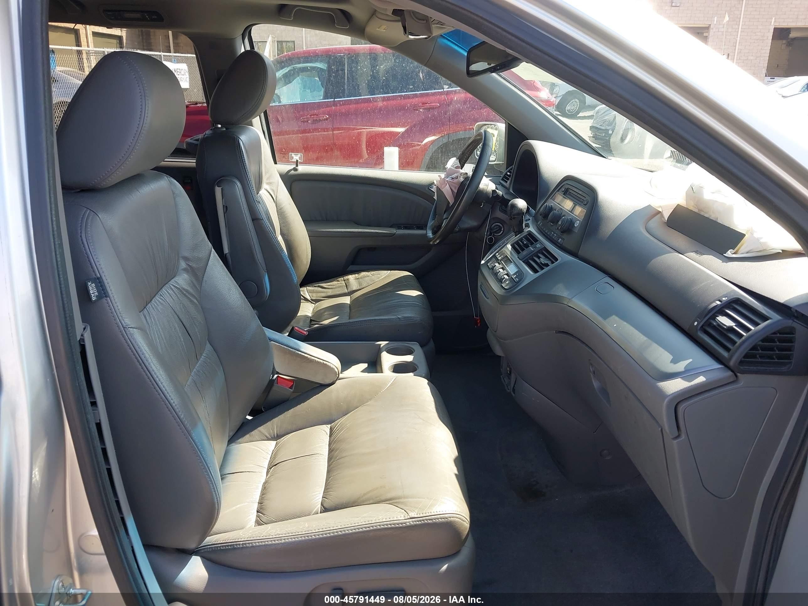 2008 Honda Odyssey Ex-l Серебряный vin: 5FNRL38688B417677