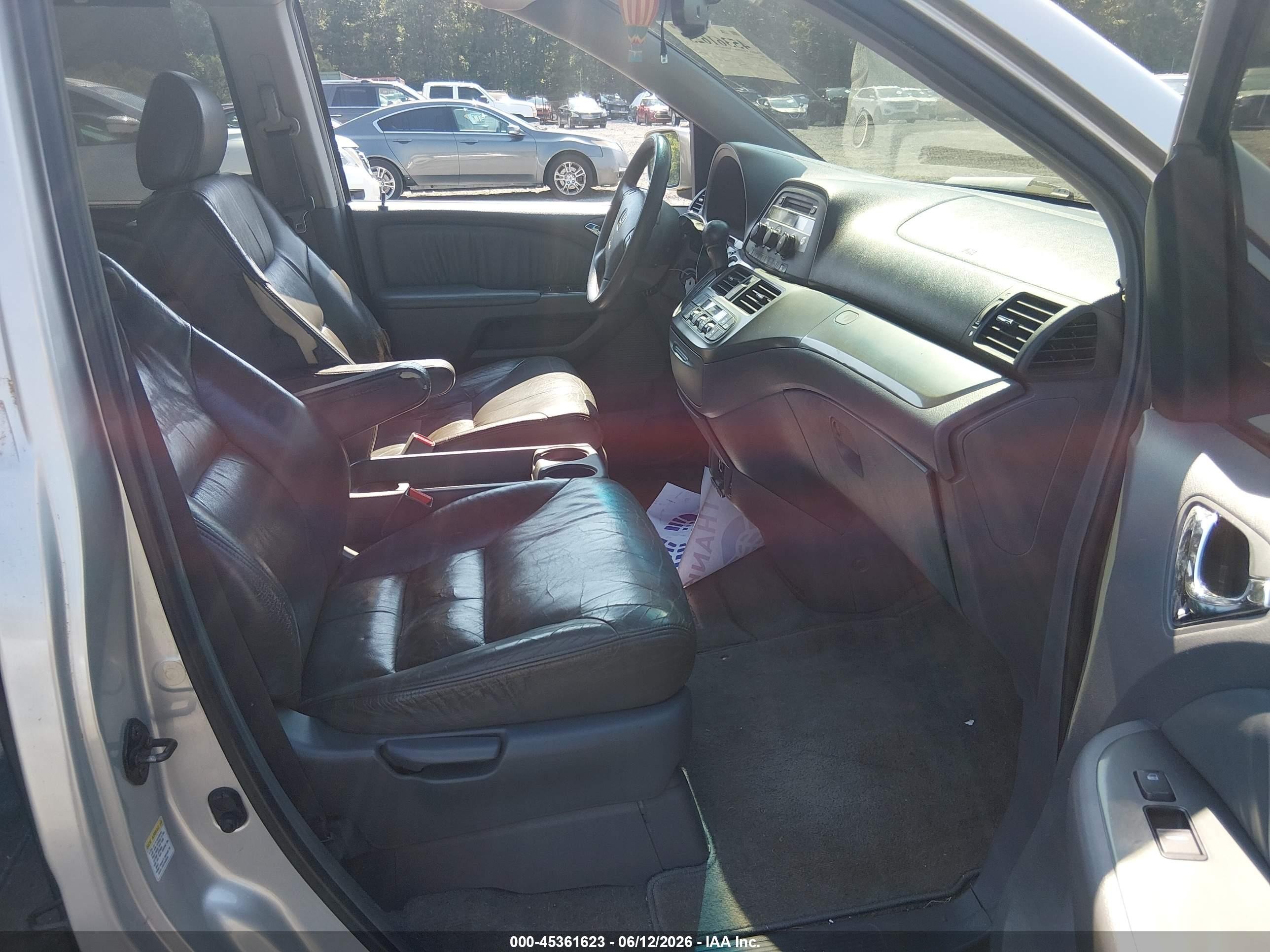 2005 Honda Odyssey Ex-l Silver vin: 5FNRL38695B068749