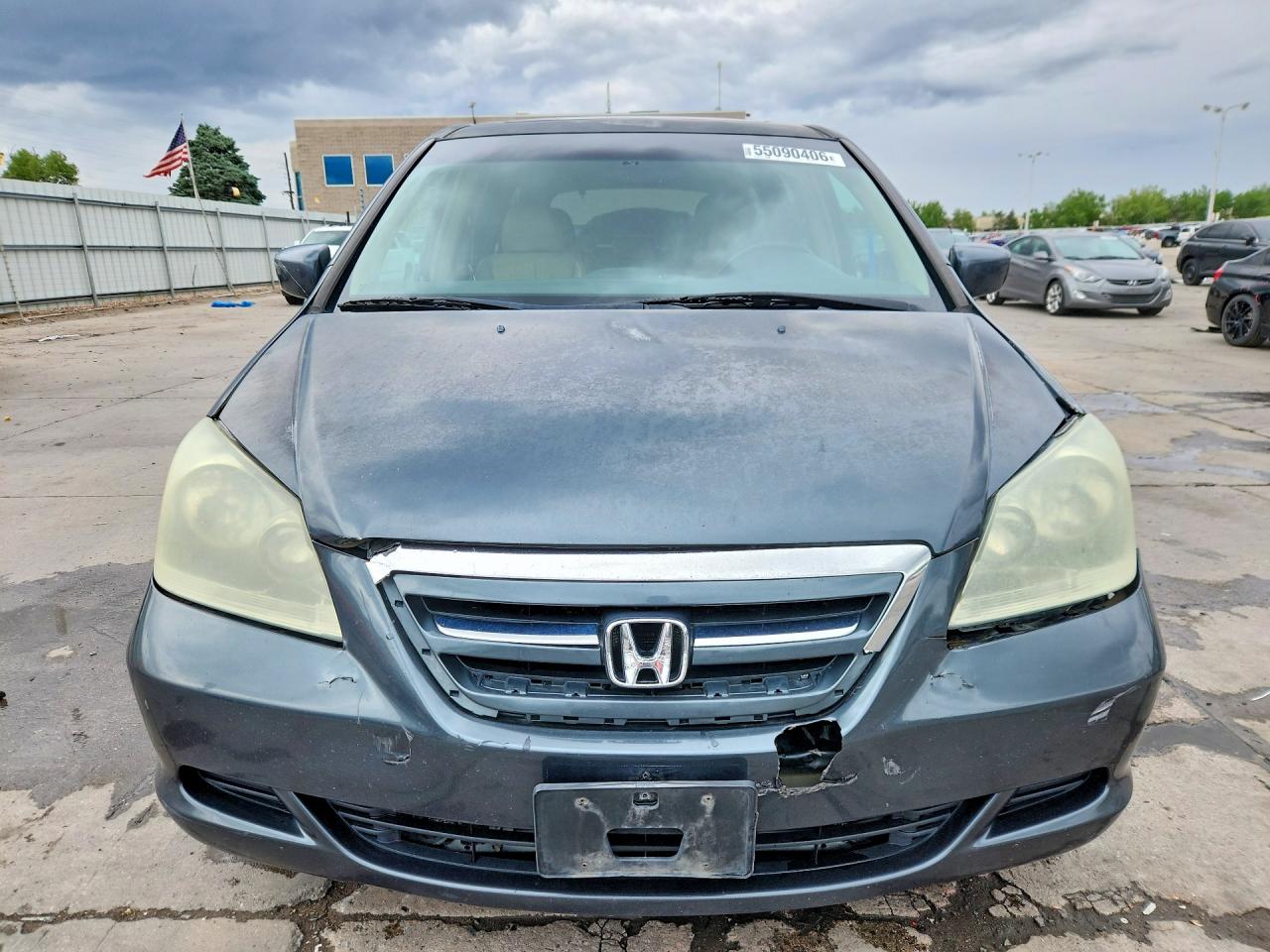 2006 Honda Odyssey Exl Charcoal vin: 5FNRL38696B056280