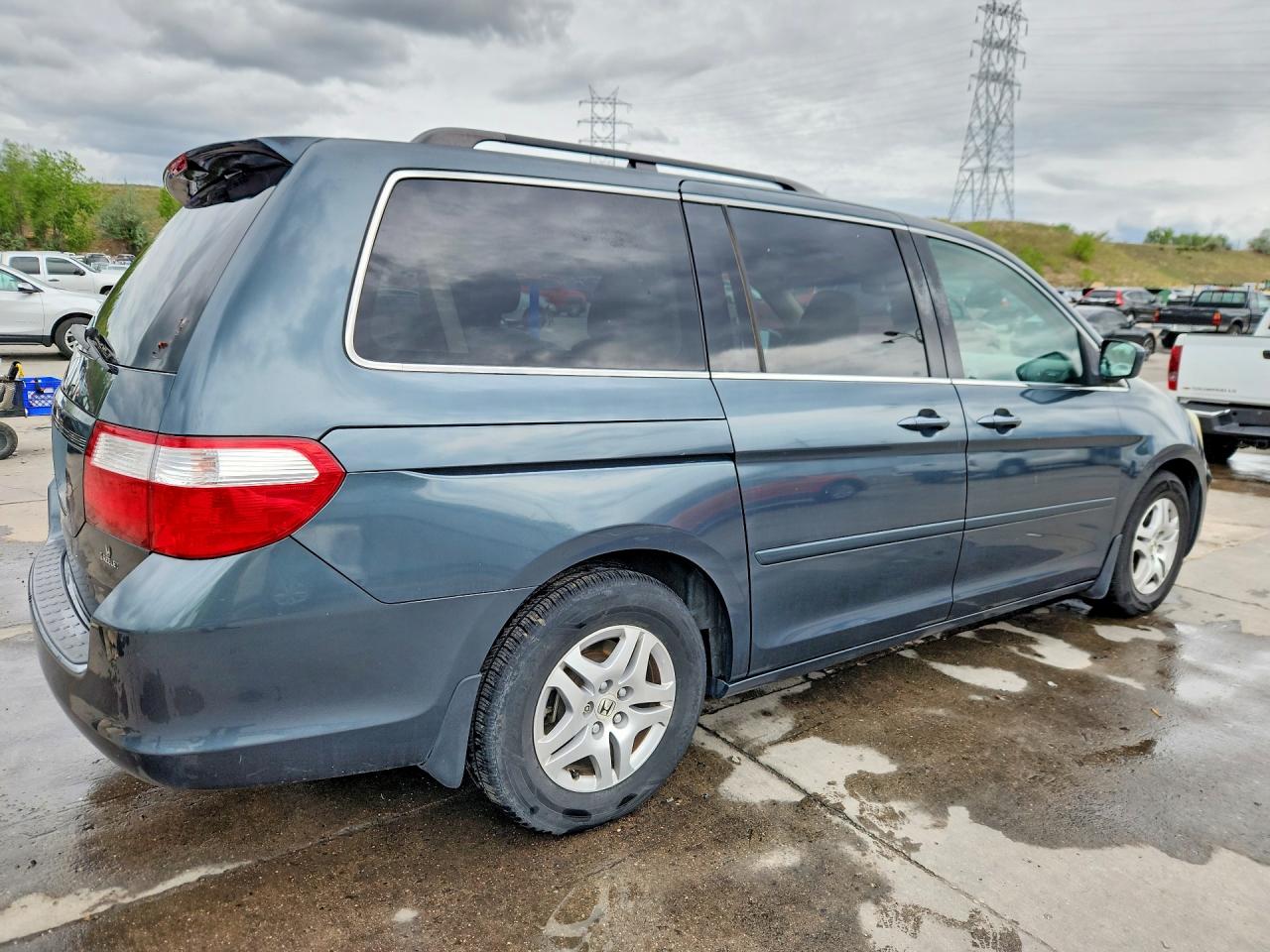 2006 Honda Odyssey Exl Charcoal vin: 5FNRL38696B056280