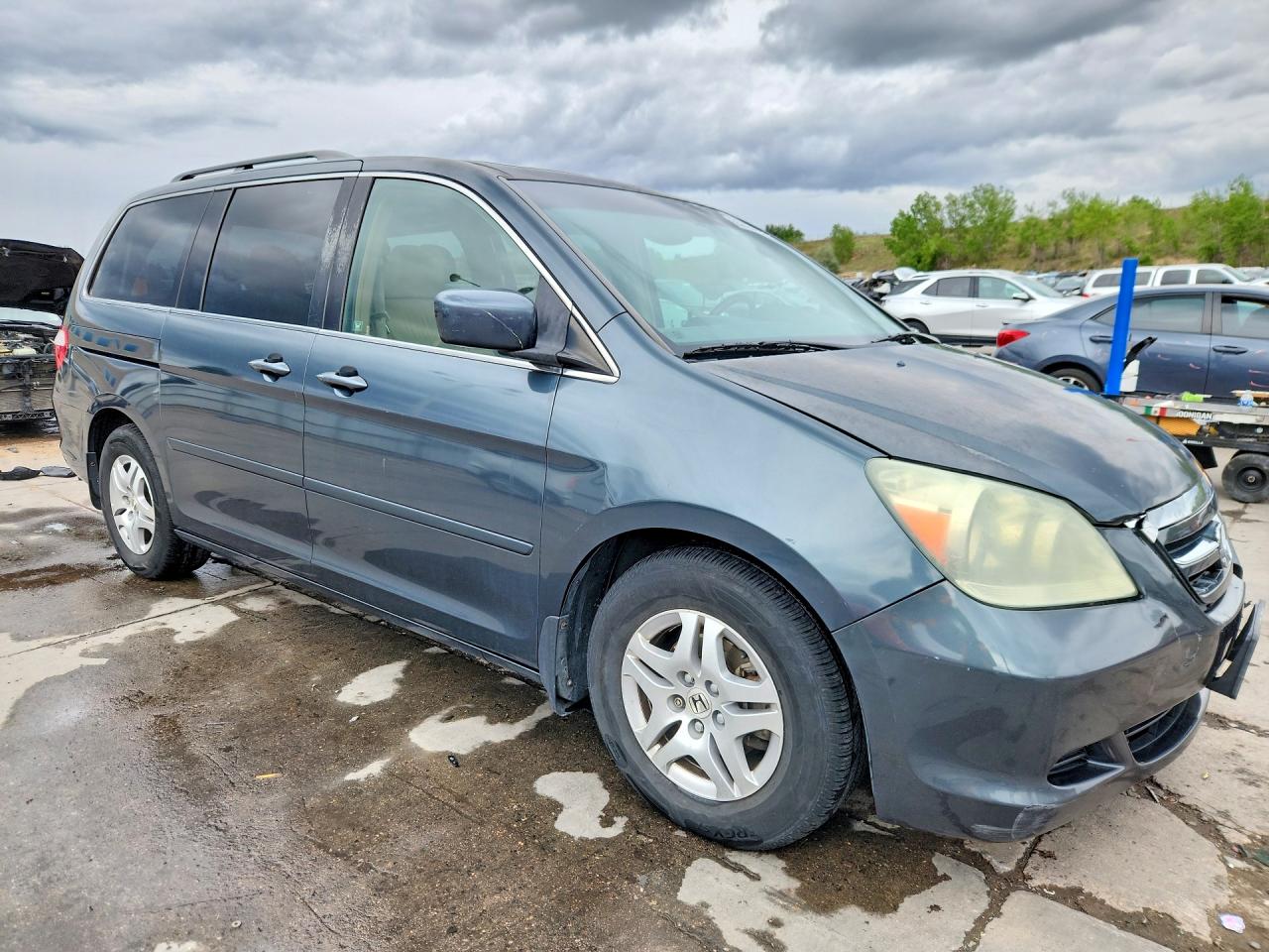 2006 Honda Odyssey Exl Charcoal vin: 5FNRL38696B056280