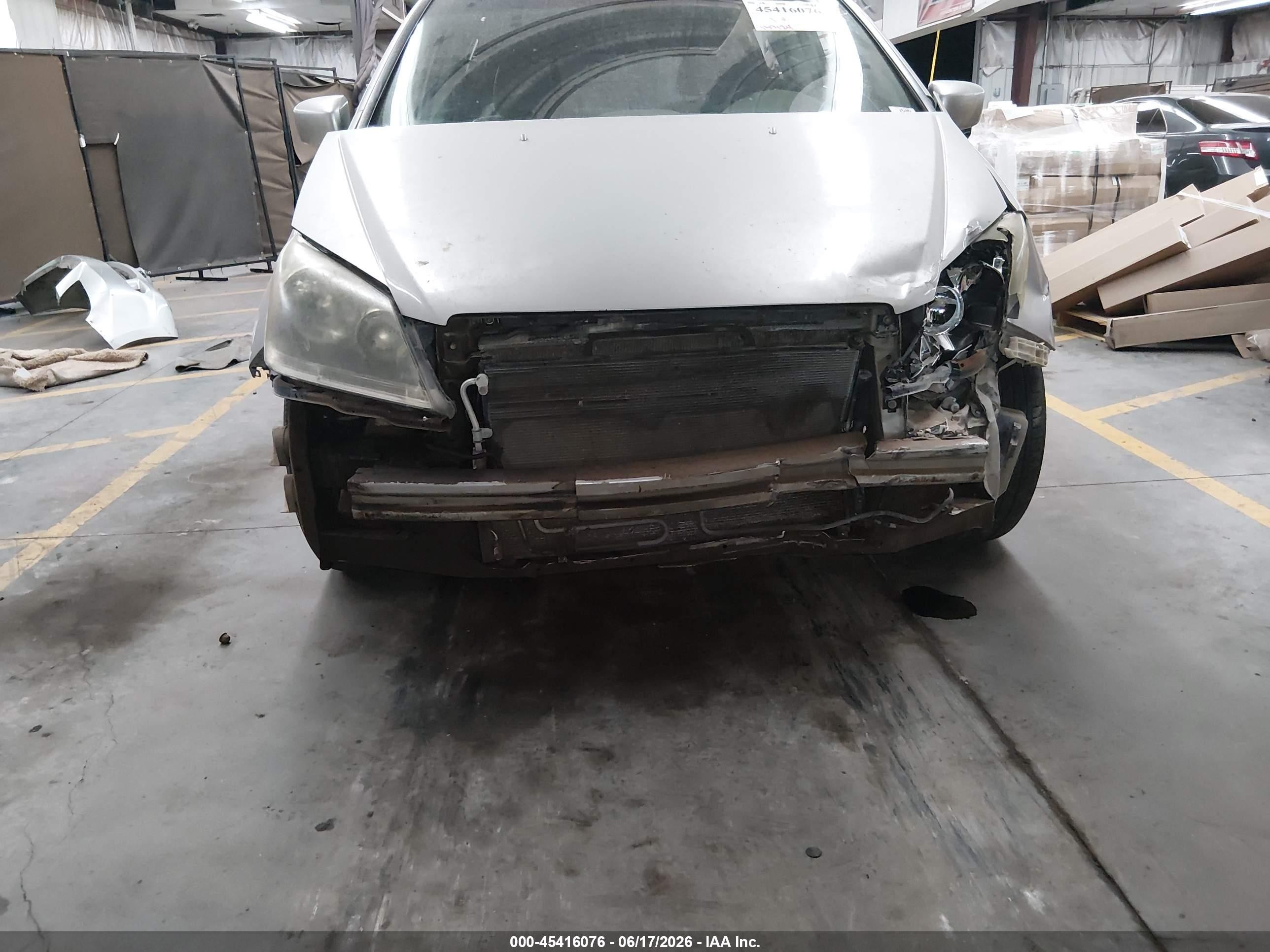 2006 Honda Odyssey Ex-l Silver vin: 5FNRL38696B407429