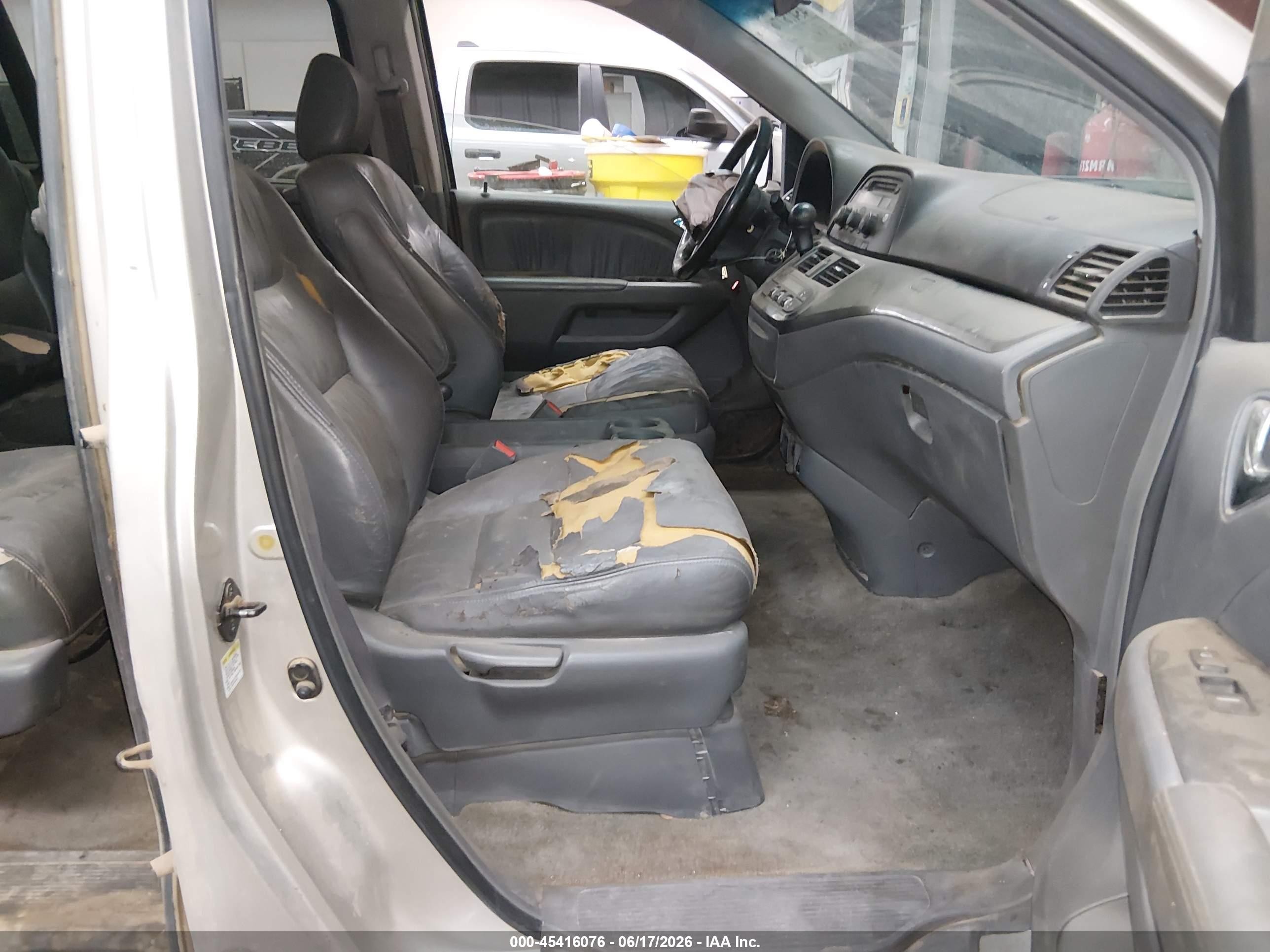2006 Honda Odyssey Ex-l Silver vin: 5FNRL38696B407429