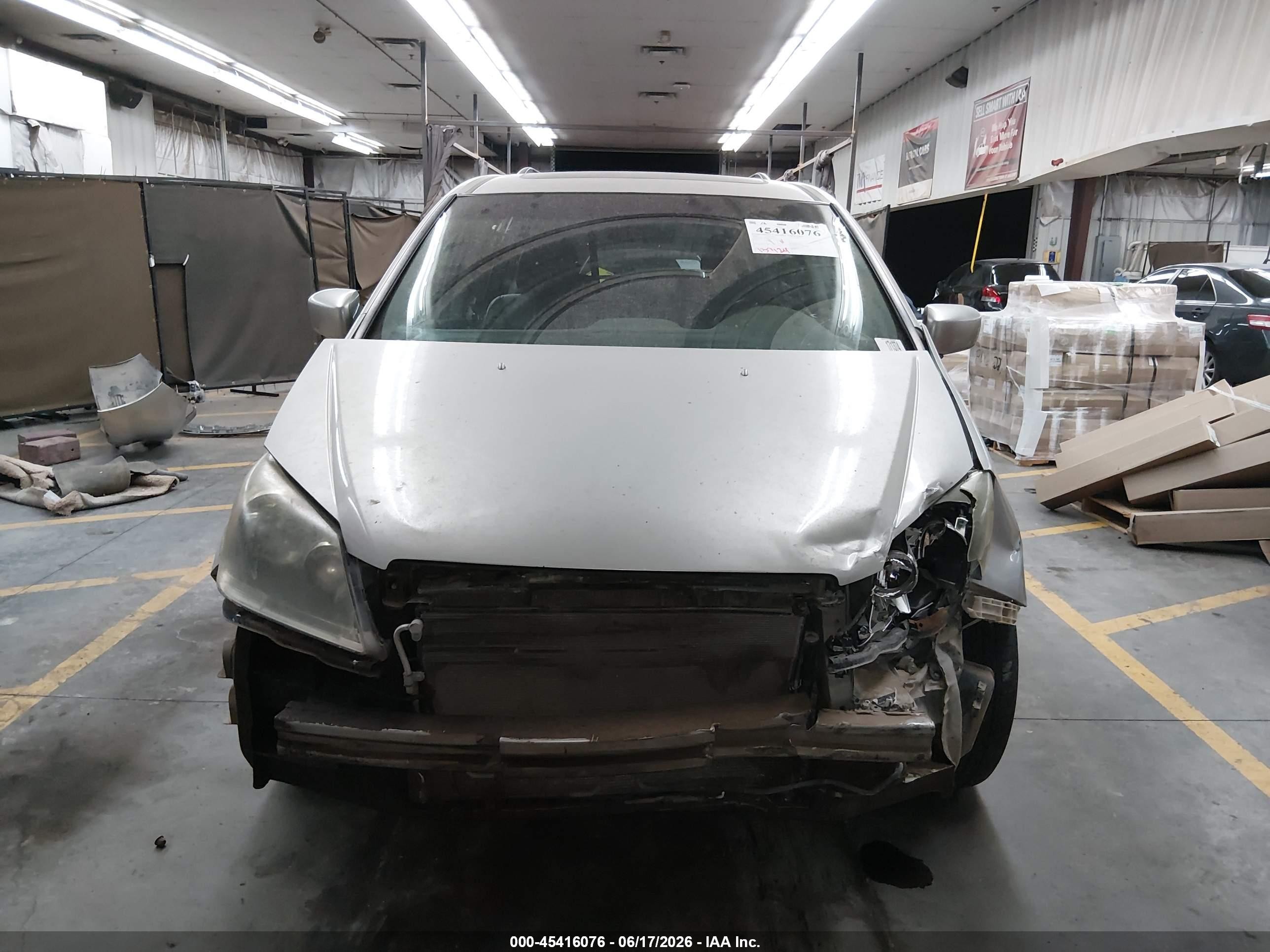 2006 Honda Odyssey Ex-l Silver vin: 5FNRL38696B407429