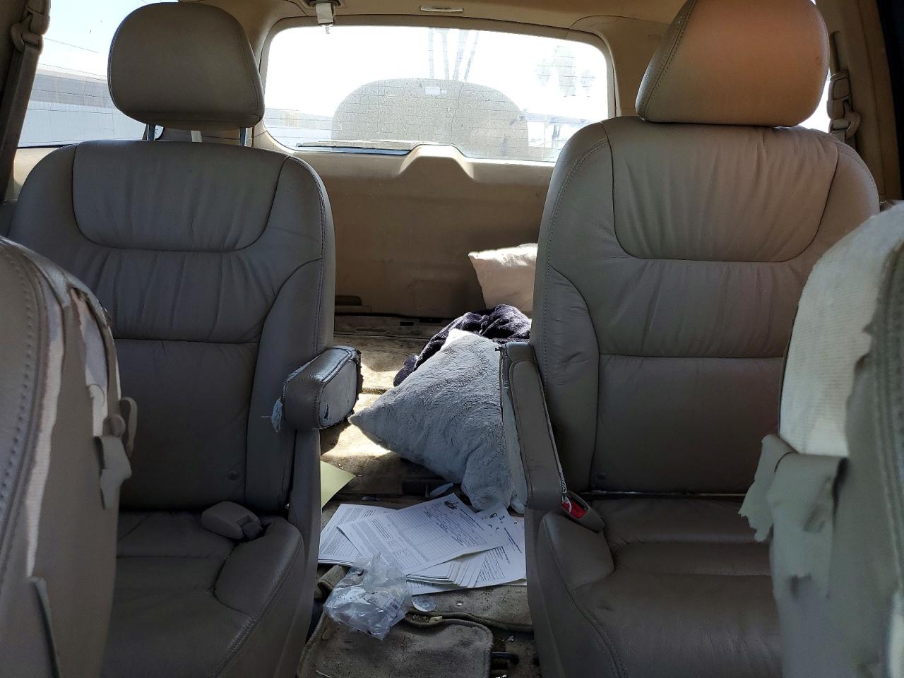 2006 Honda Odyssey Exl Gray vin: 5FNRL38696B455058