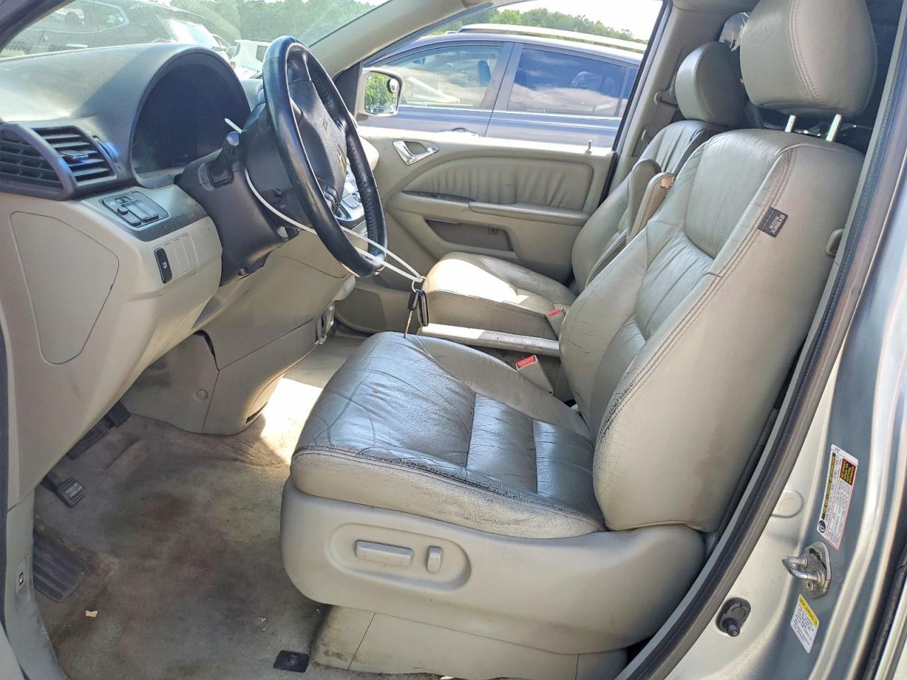 2007 Honda Odyssey Exl Silver vin: 5FNRL38697B125468