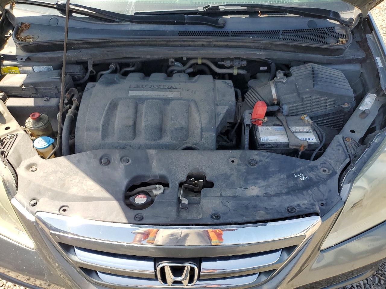 2007 Honda Odyssey Exl Gray vin: 5FNRL38697B421980