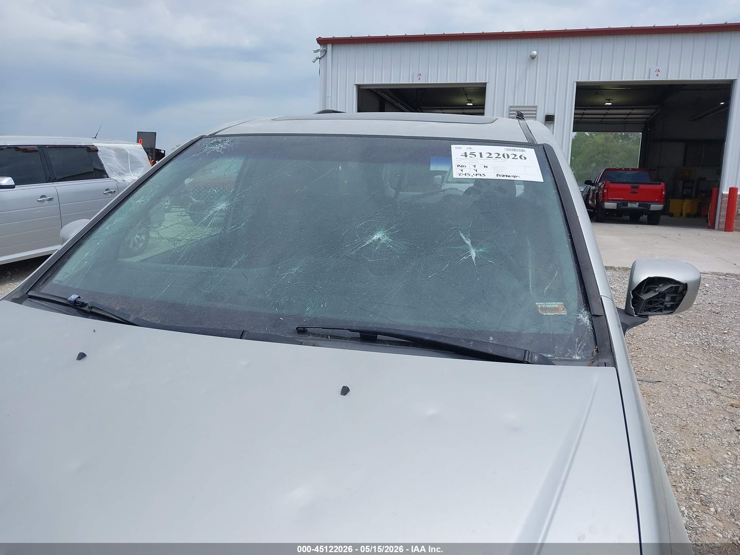 2007 Honda Odyssey Ex-l Silver vin: 5FNRL38697B451626