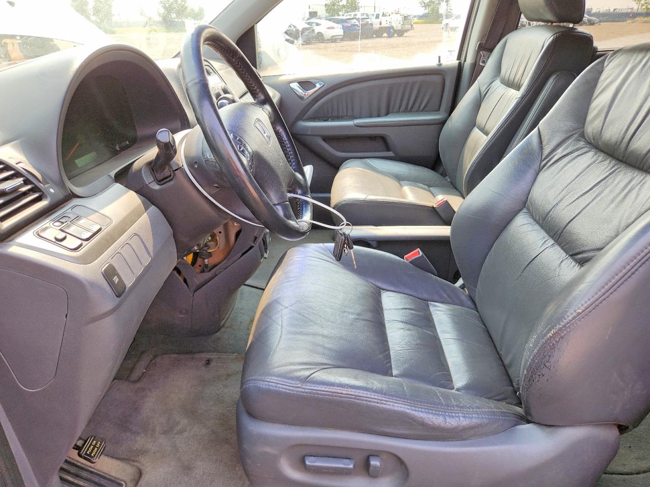 2007 Honda Odyssey Exl Blue vin: 5FNRL38697B502381