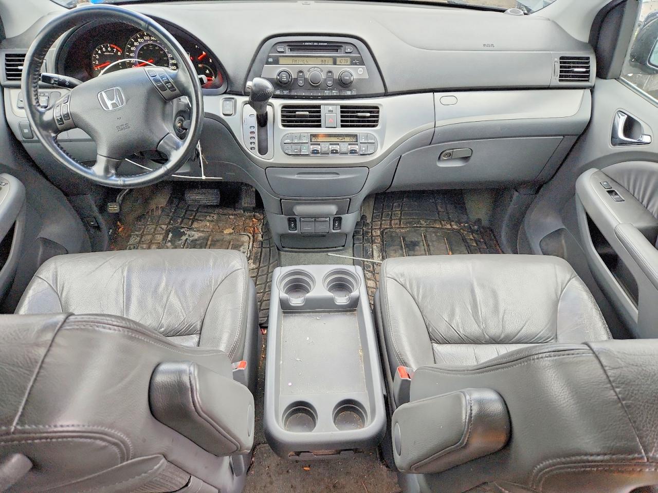 2007 Honda Odyssey Exl Black vin: 5FNRL38697B506088