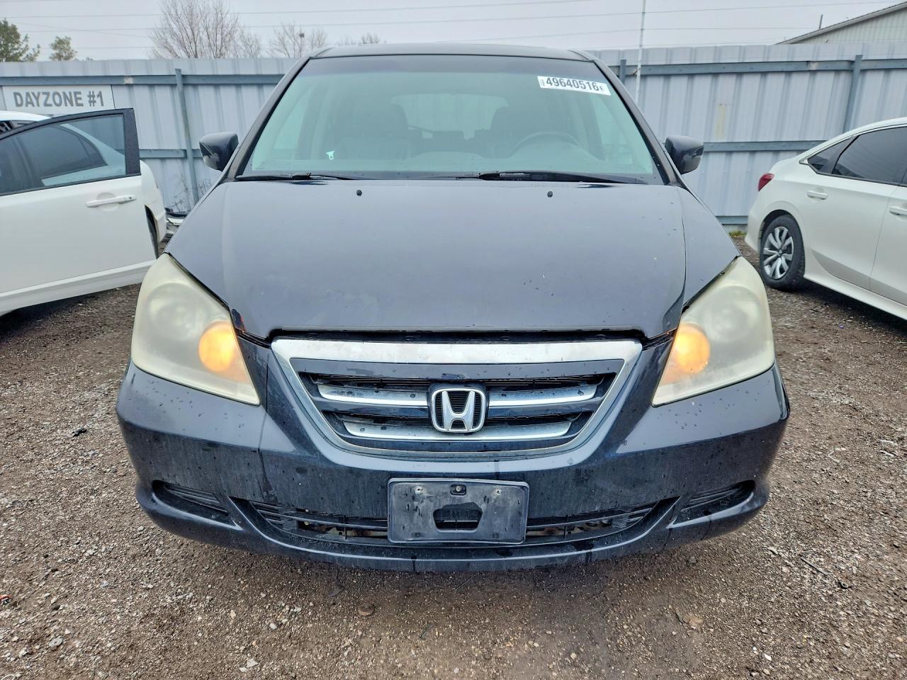2007 Honda Odyssey Exl Black vin: 5FNRL38697B506088