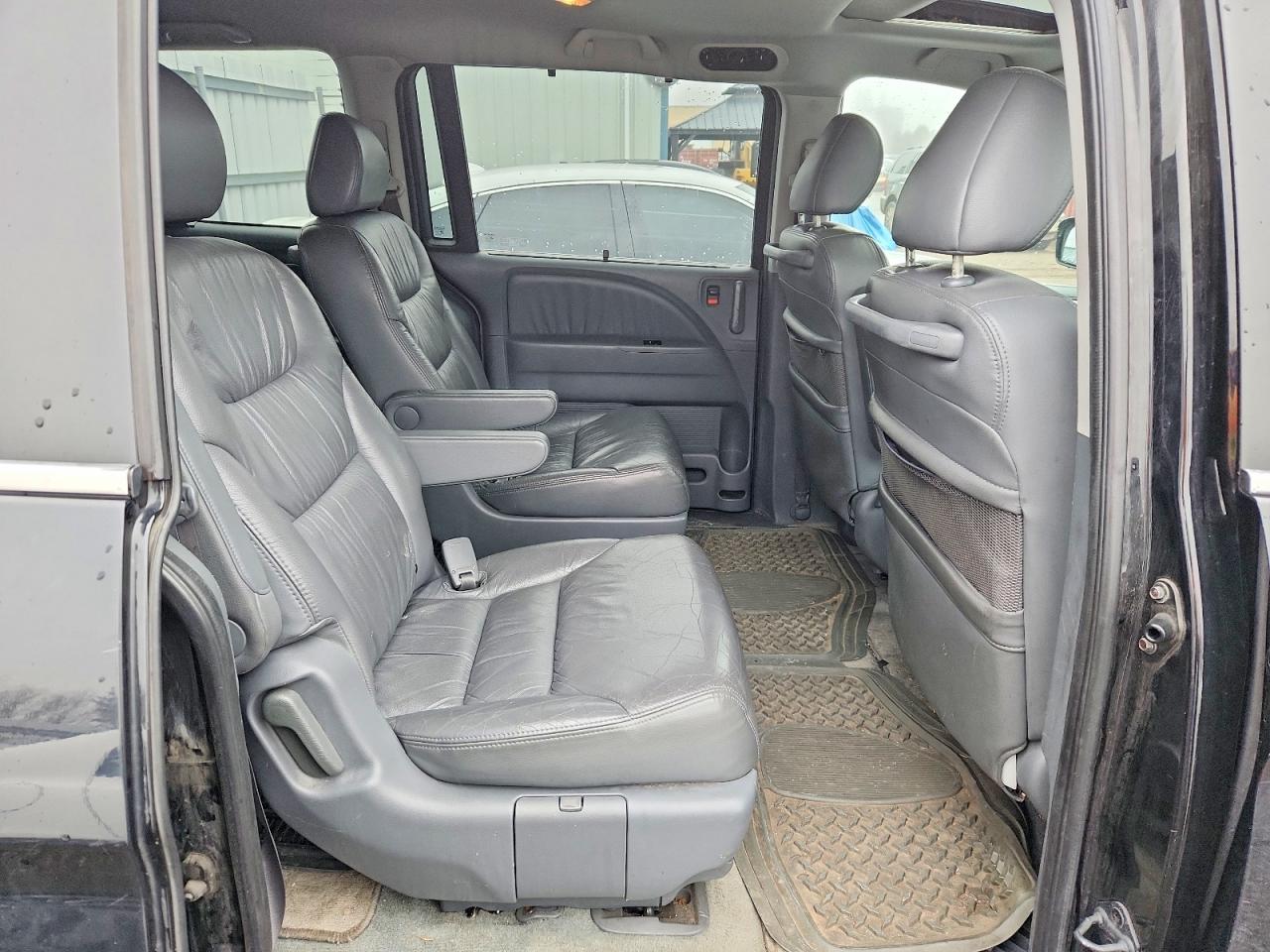 2007 Honda Odyssey Exl Black vin: 5FNRL38697B506088