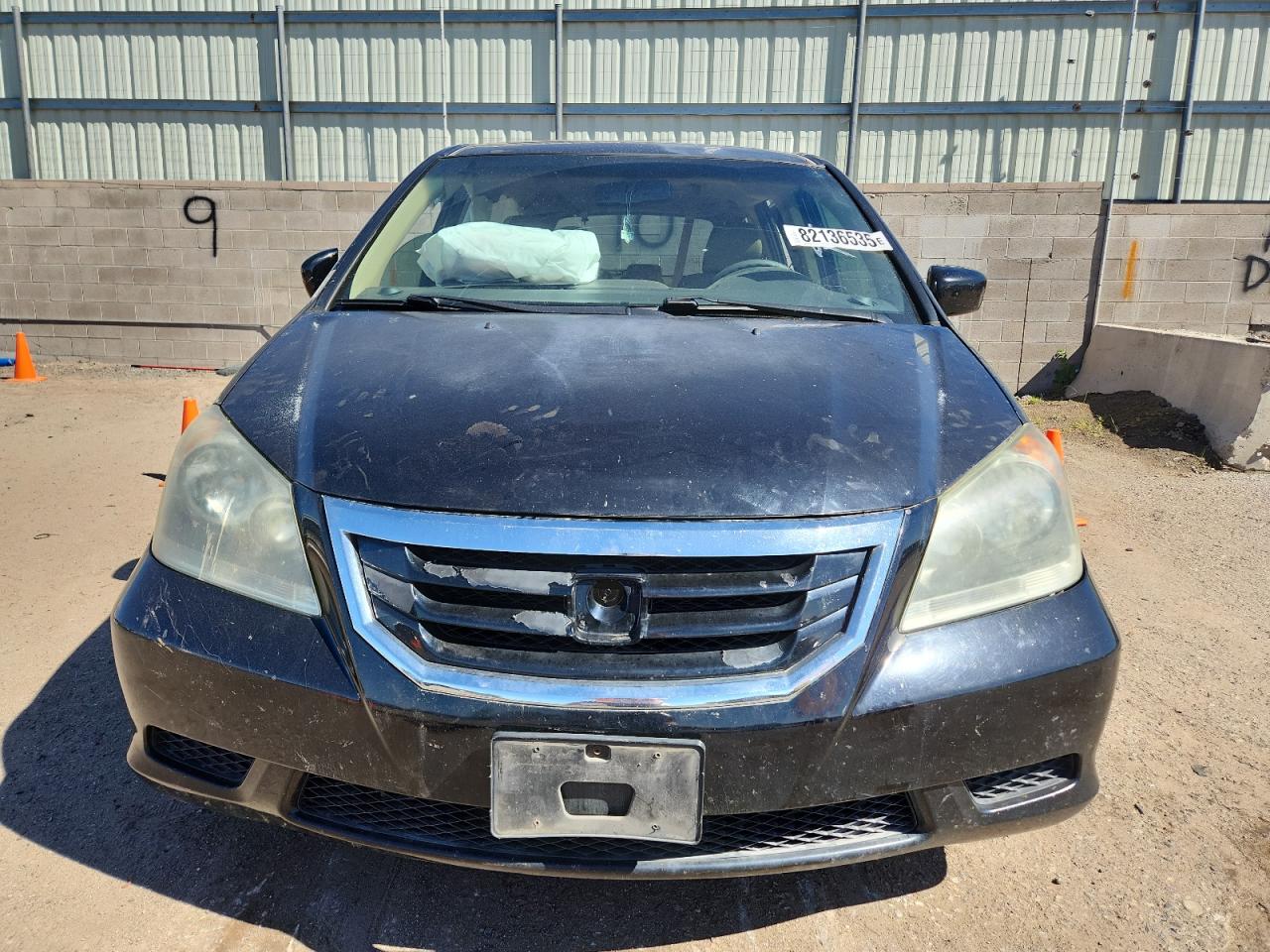 2008 Honda Odyssey Exl Black vin: 5FNRL38698B013044
