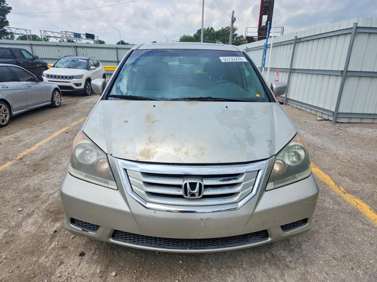 2008 Honda Odyssey Exl Серебряный vin: 5FNRL38698B071624