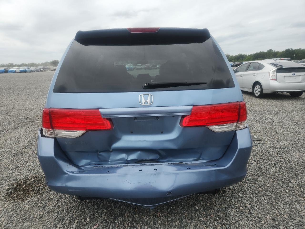 2008 Honda Odyssey Exl Blue vin: 5FNRL38698B079612