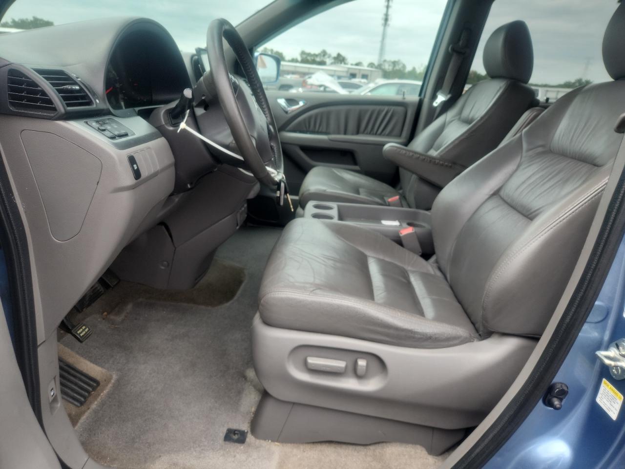 2008 Honda Odyssey Exl Blue vin: 5FNRL38698B079612