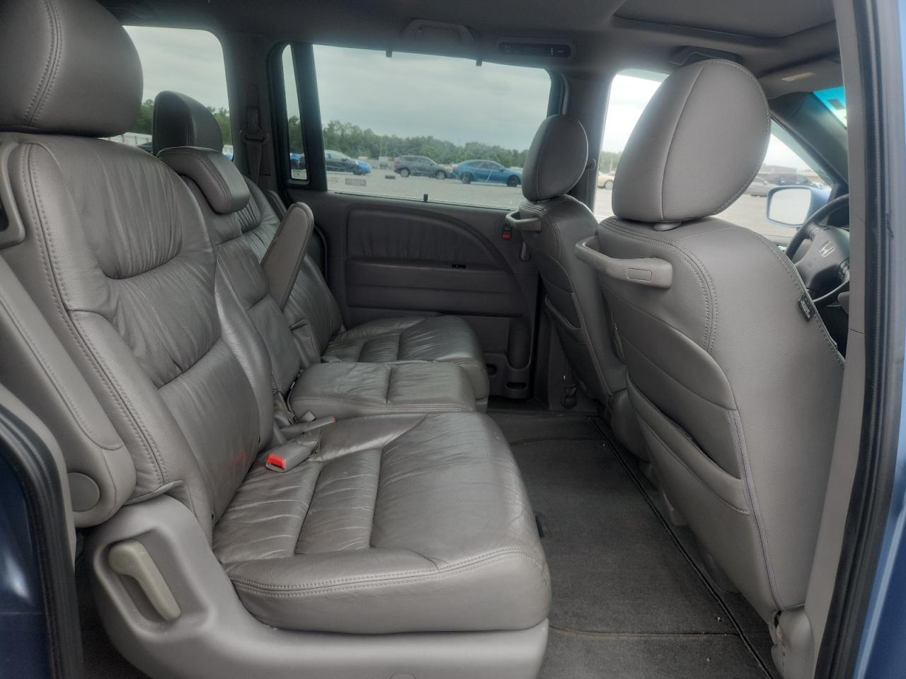 2008 Honda Odyssey Exl Blue vin: 5FNRL38698B079612