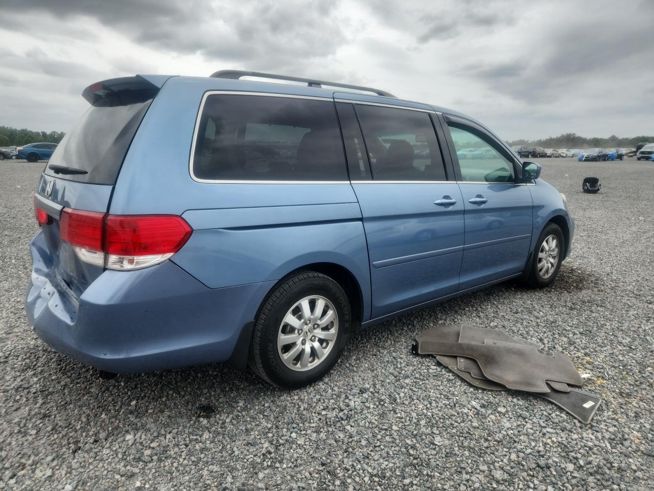 2008 Honda Odyssey Exl Blue vin: 5FNRL38698B079612