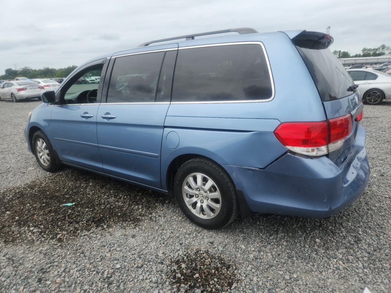 2008 Honda Odyssey Exl Blue vin: 5FNRL38698B079612