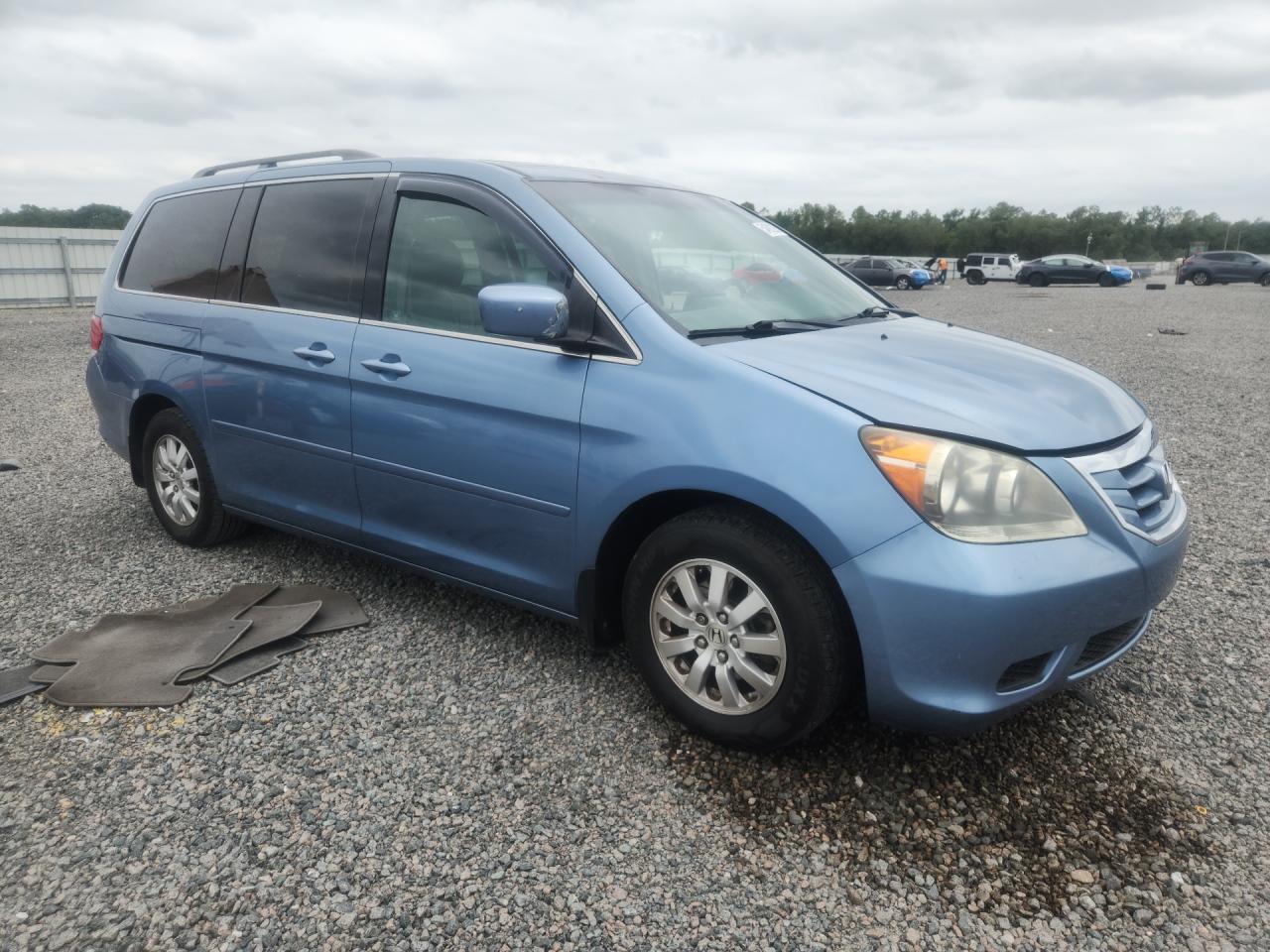 2008 Honda Odyssey Exl Blue vin: 5FNRL38698B079612