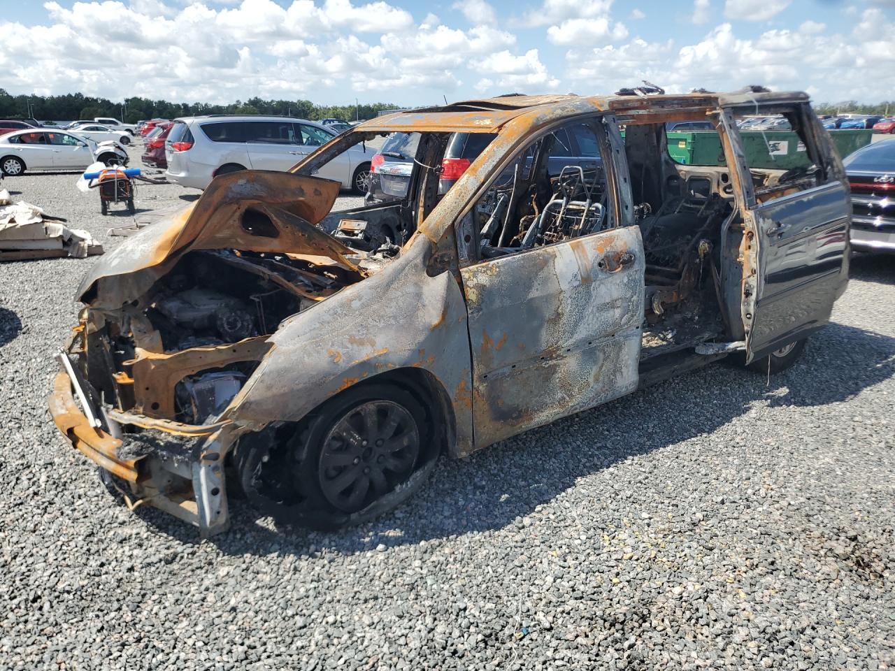 2008 Honda Odyssey Exl Burn vin: 5FNRL38698B086396