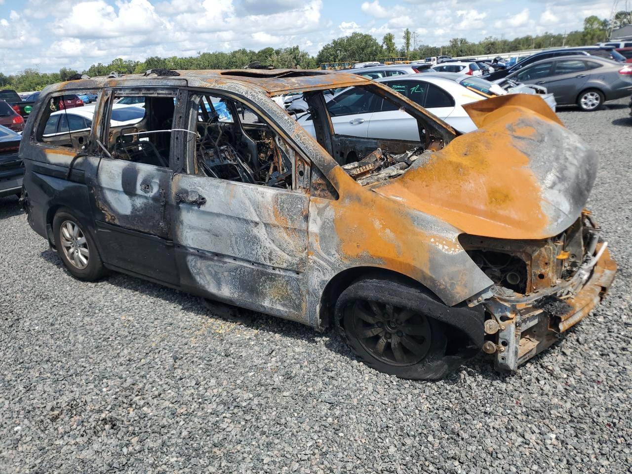 2008 Honda Odyssey Exl Burn vin: 5FNRL38698B086396