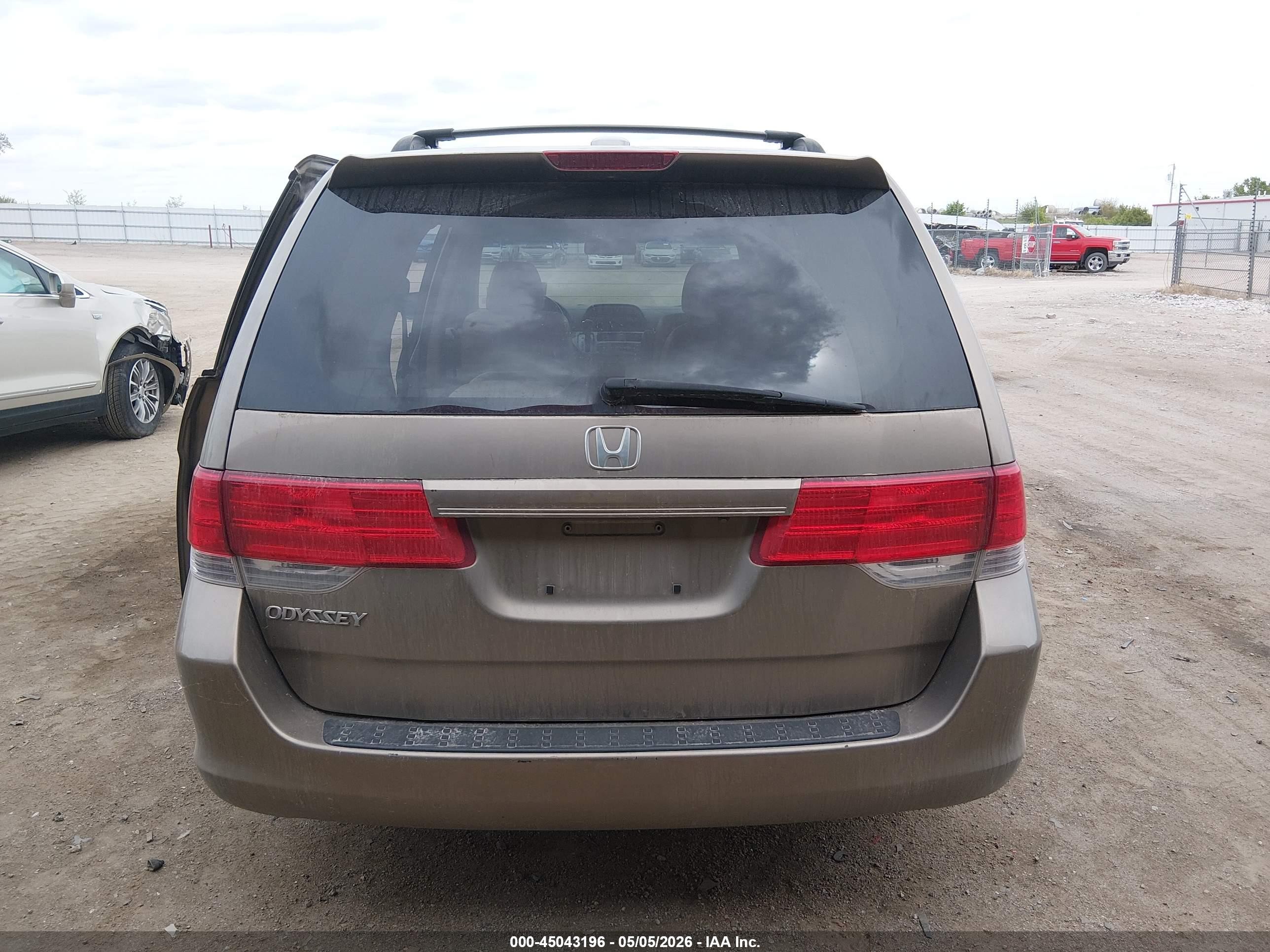 2009 Honda Odyssey Ex-l Gold vin: 5FNRL38699B025731