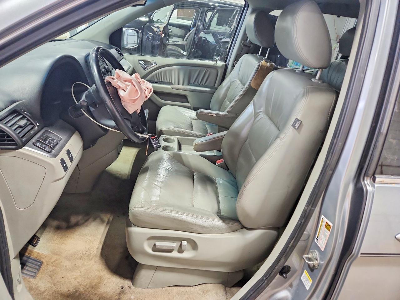 2009 Honda Odyssey Exl Gray vin: 5FNRL38699B046255