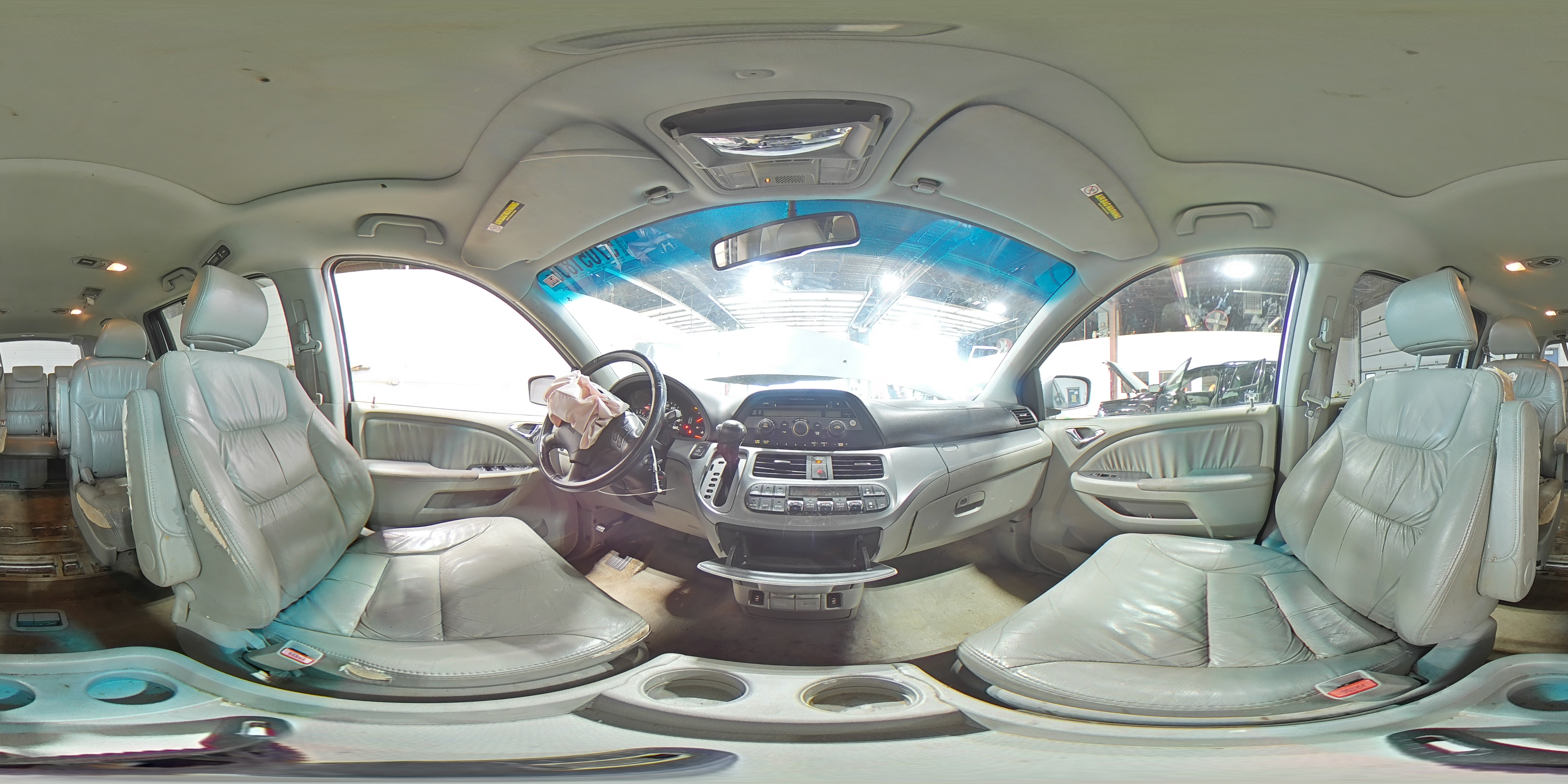 2009 Honda Odyssey Exl Gray vin: 5FNRL38699B046255