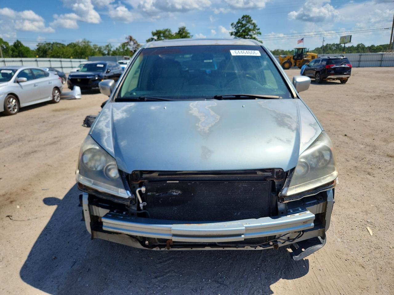 2005 Honda Odyssey Exl Серебряный vin: 5FNRL386X5B106070