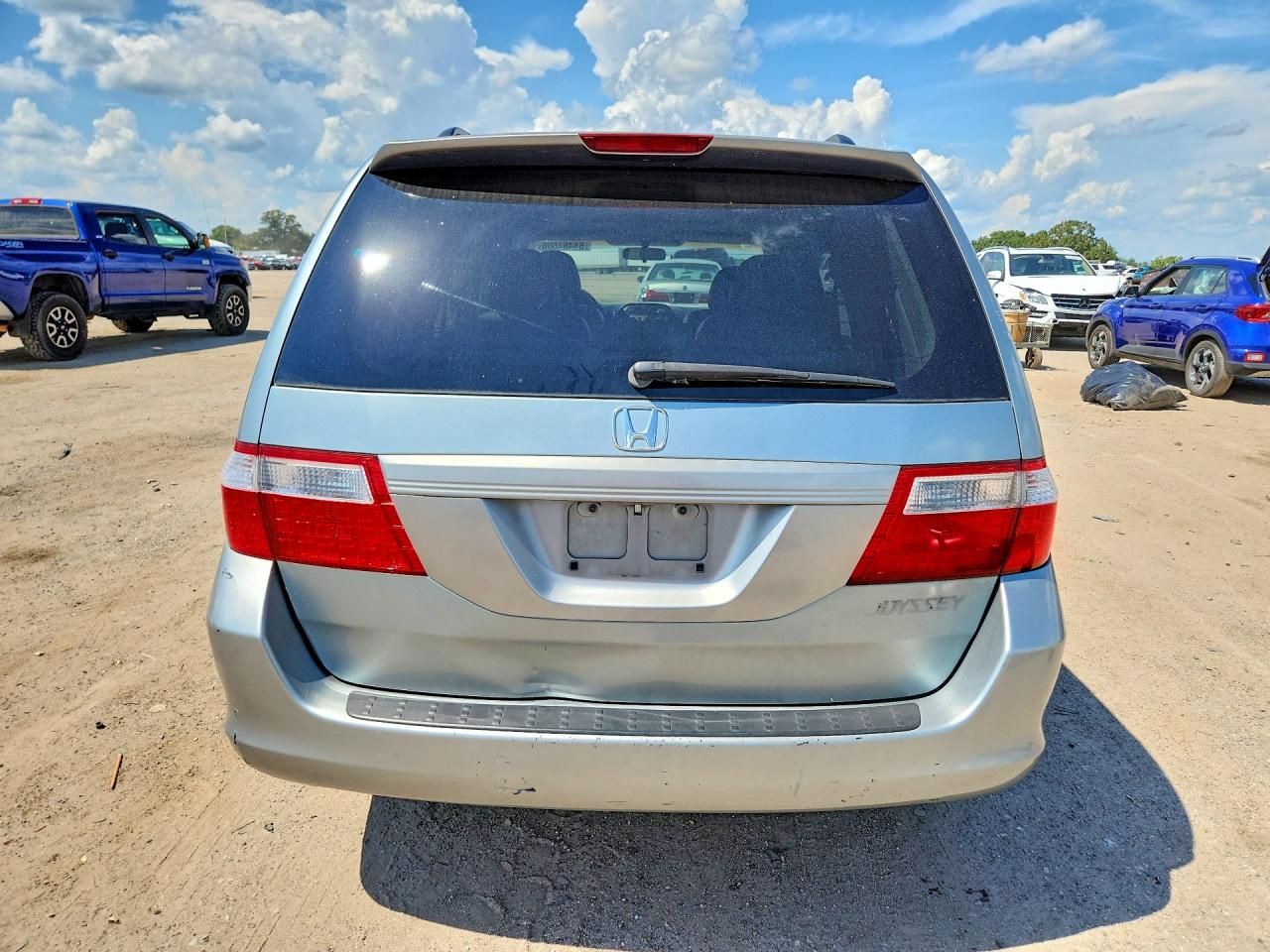2005 Honda Odyssey Exl Серебряный vin: 5FNRL386X5B106070