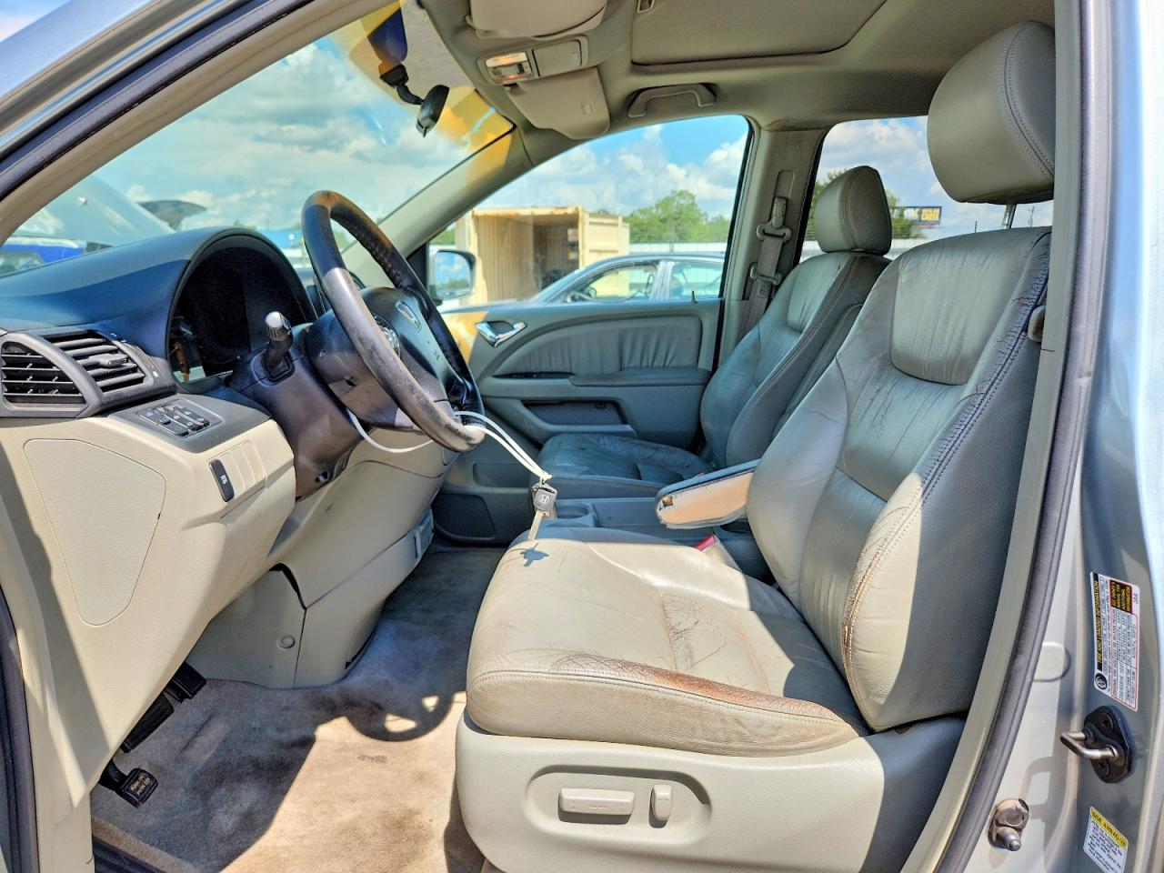 2005 Honda Odyssey Exl Серебряный vin: 5FNRL386X5B106070