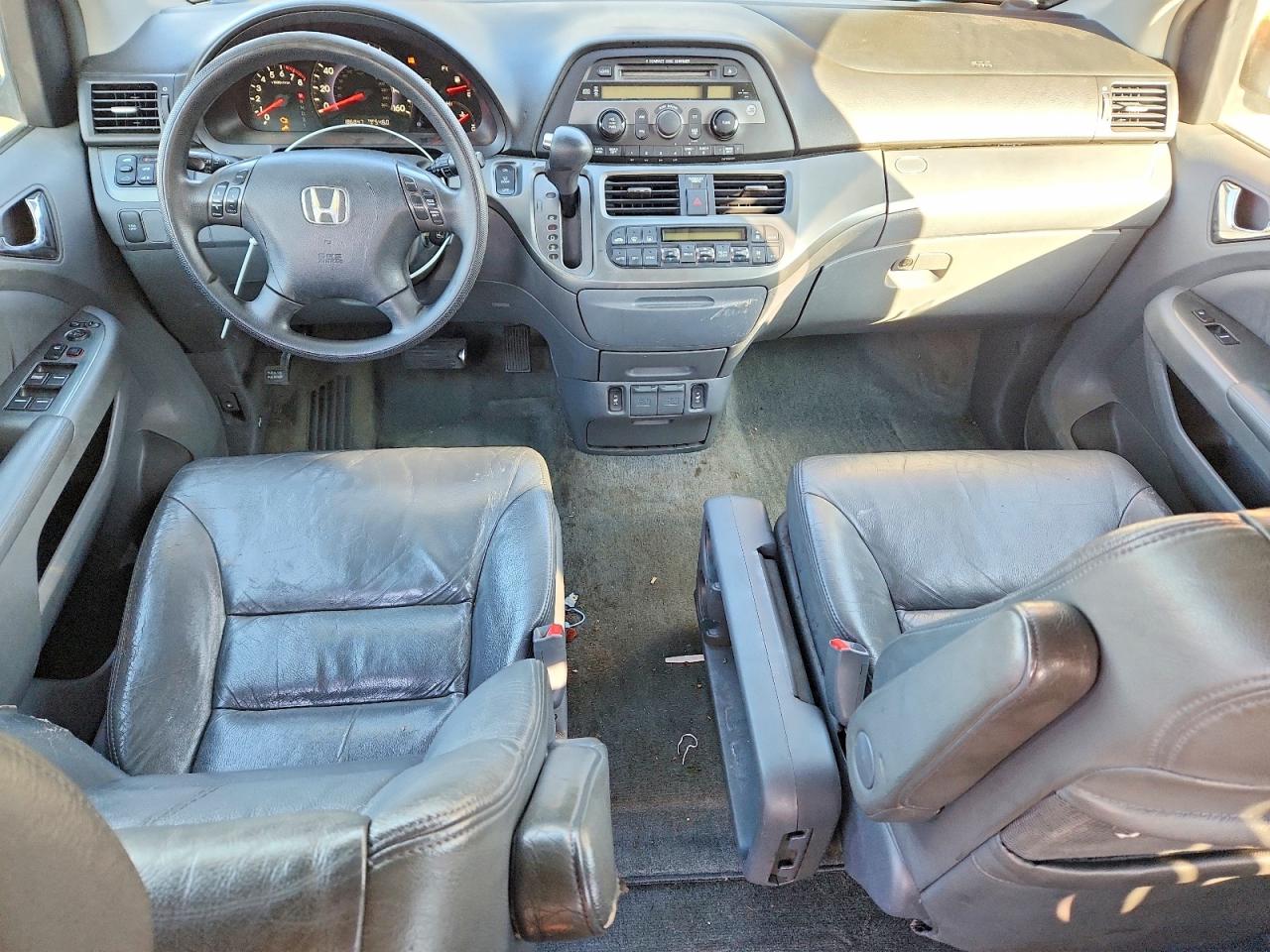 2005 Honda Odyssey Exl Blue vin: 5FNRL386X5B119241