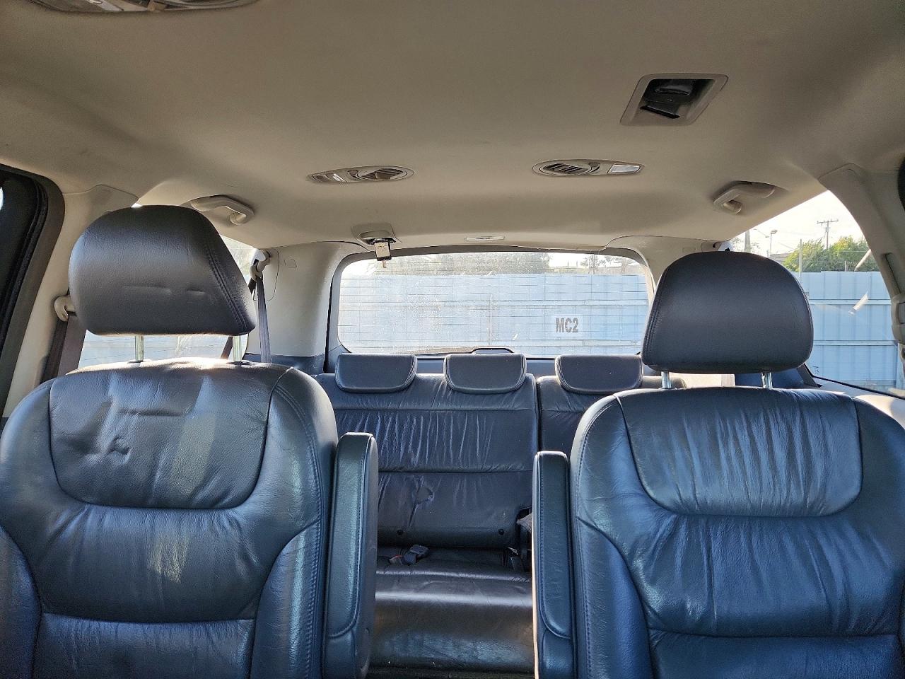 2005 Honda Odyssey Exl Blue vin: 5FNRL386X5B119241