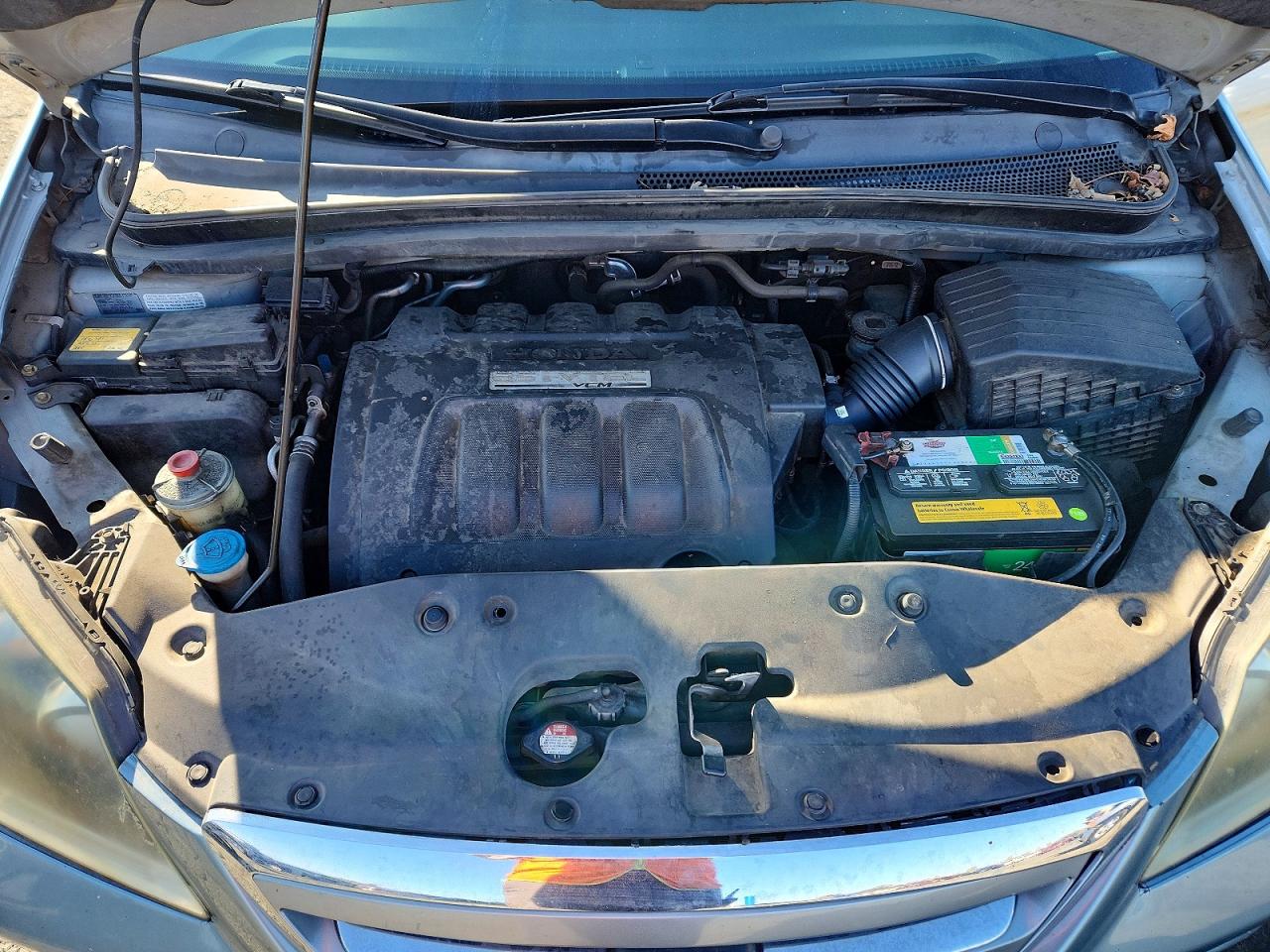 2005 Honda Odyssey Exl Blue vin: 5FNRL386X5B119241