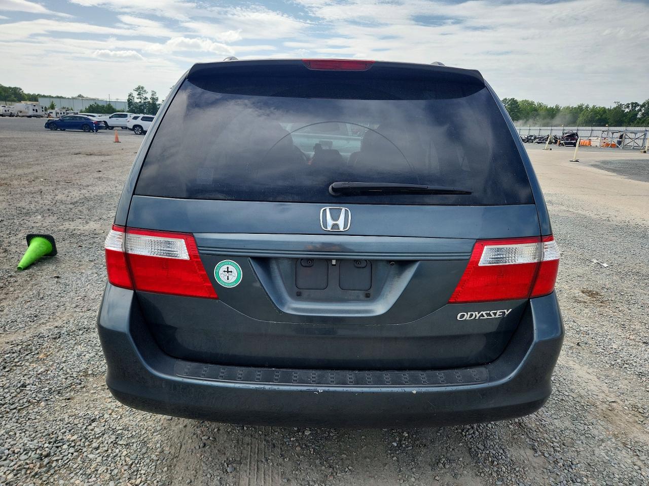 2005 Honda Odyssey Exl Blue vin: 5FNRL386X5B411245