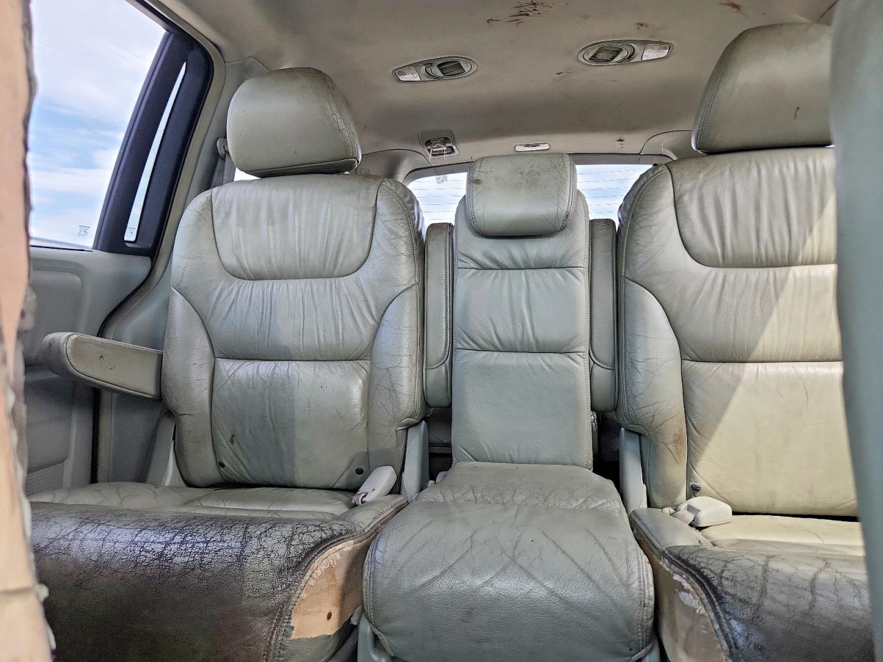 2005 Honda Odyssey Exl Blue vin: 5FNRL386X5B411245
