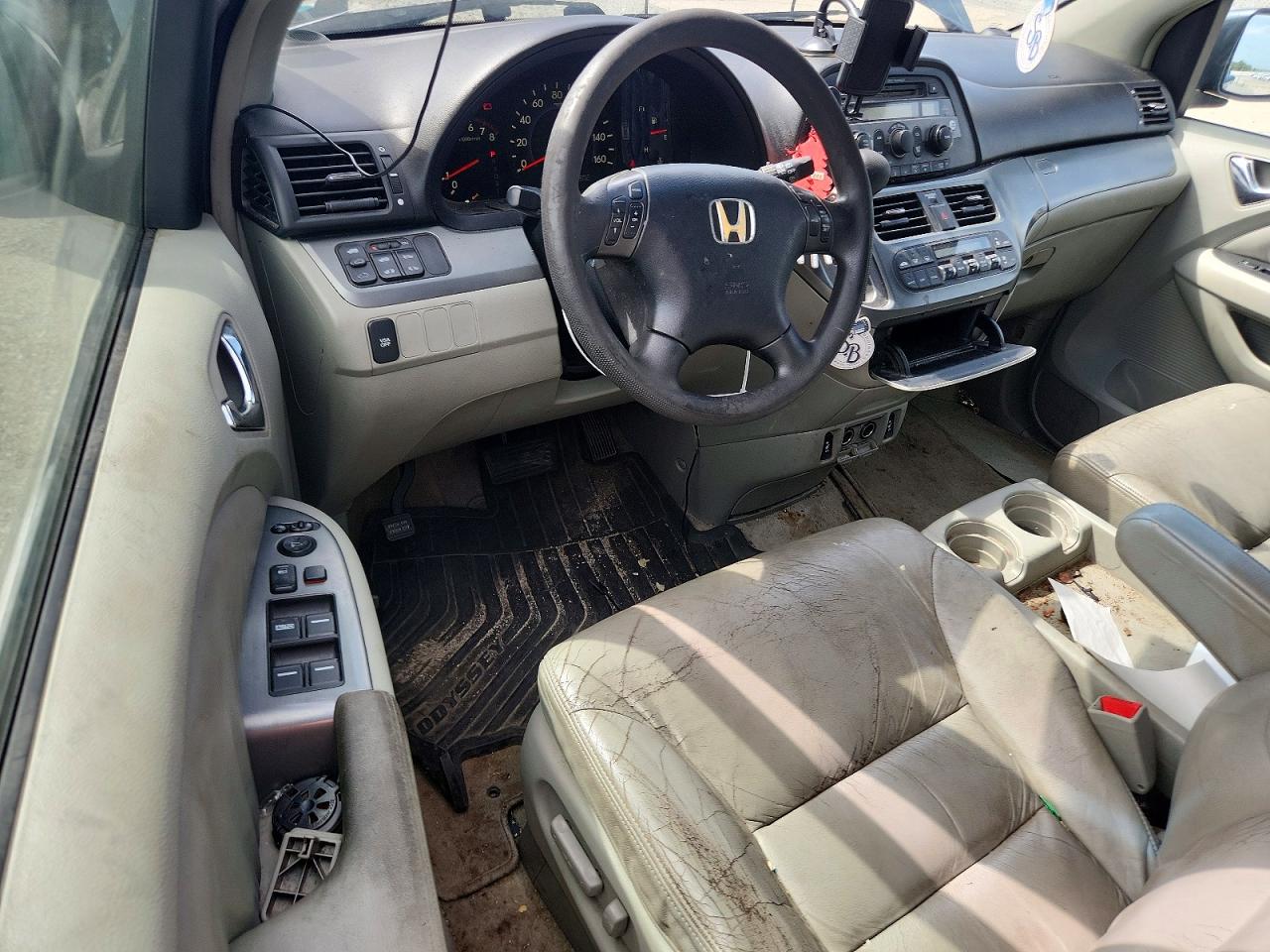 2005 Honda Odyssey Exl Blue vin: 5FNRL386X5B411245