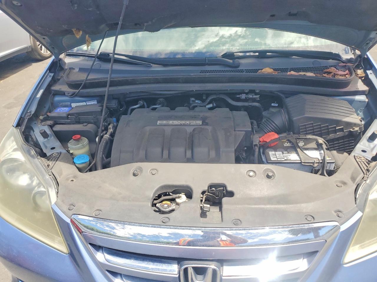 2006 Honda Odyssey Exl Синий vin: 5FNRL386X6B116129