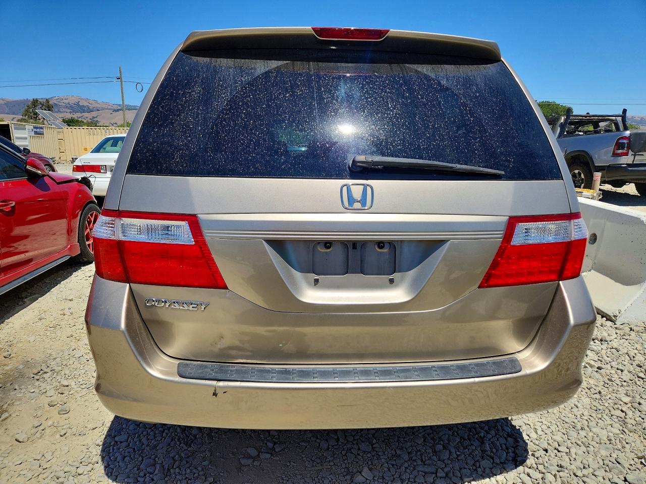 2006 Honda Odyssey Exl Silver vin: 5FNRL386X6B454162