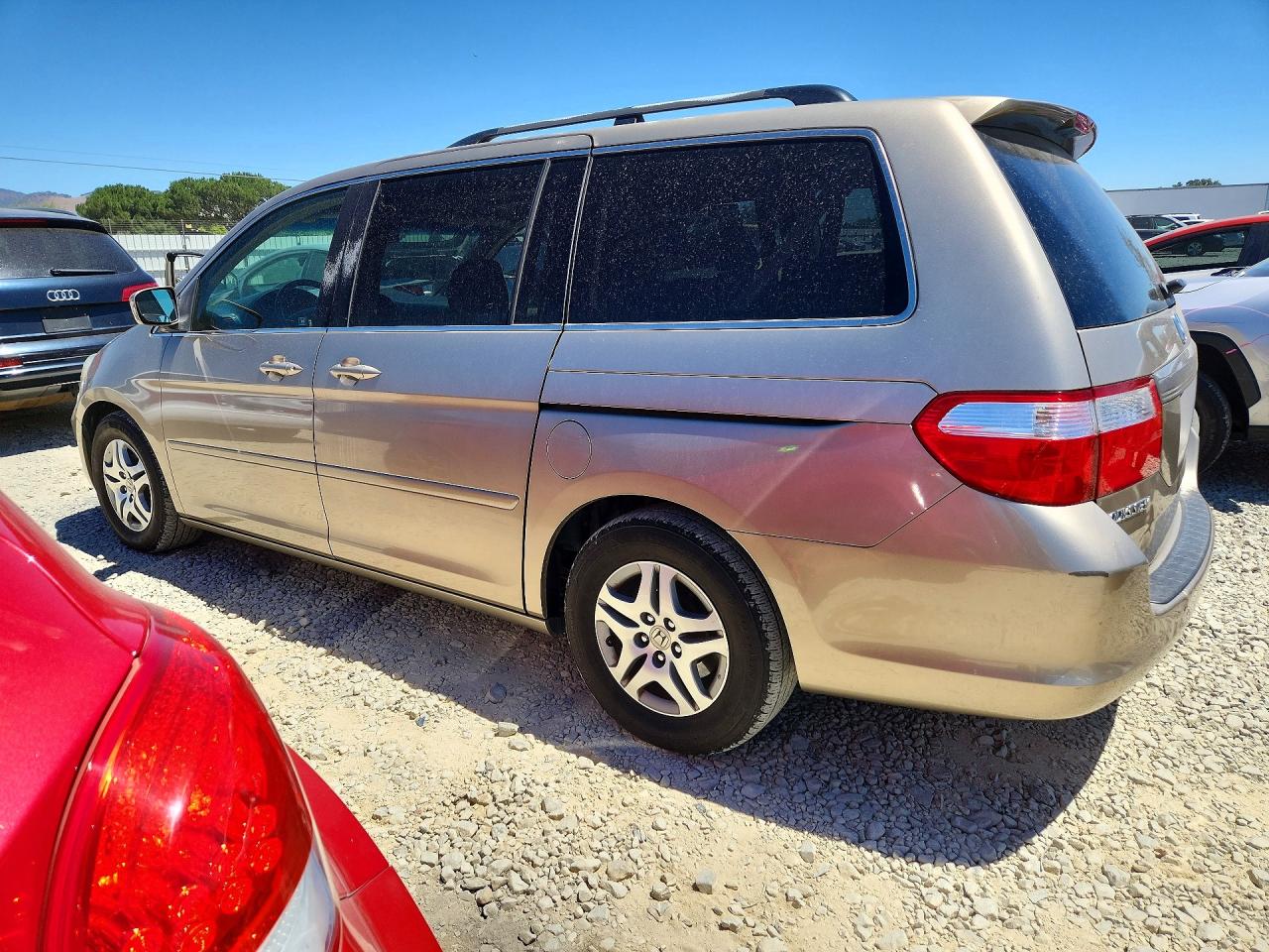 2006 Honda Odyssey Exl Silver vin: 5FNRL386X6B454162