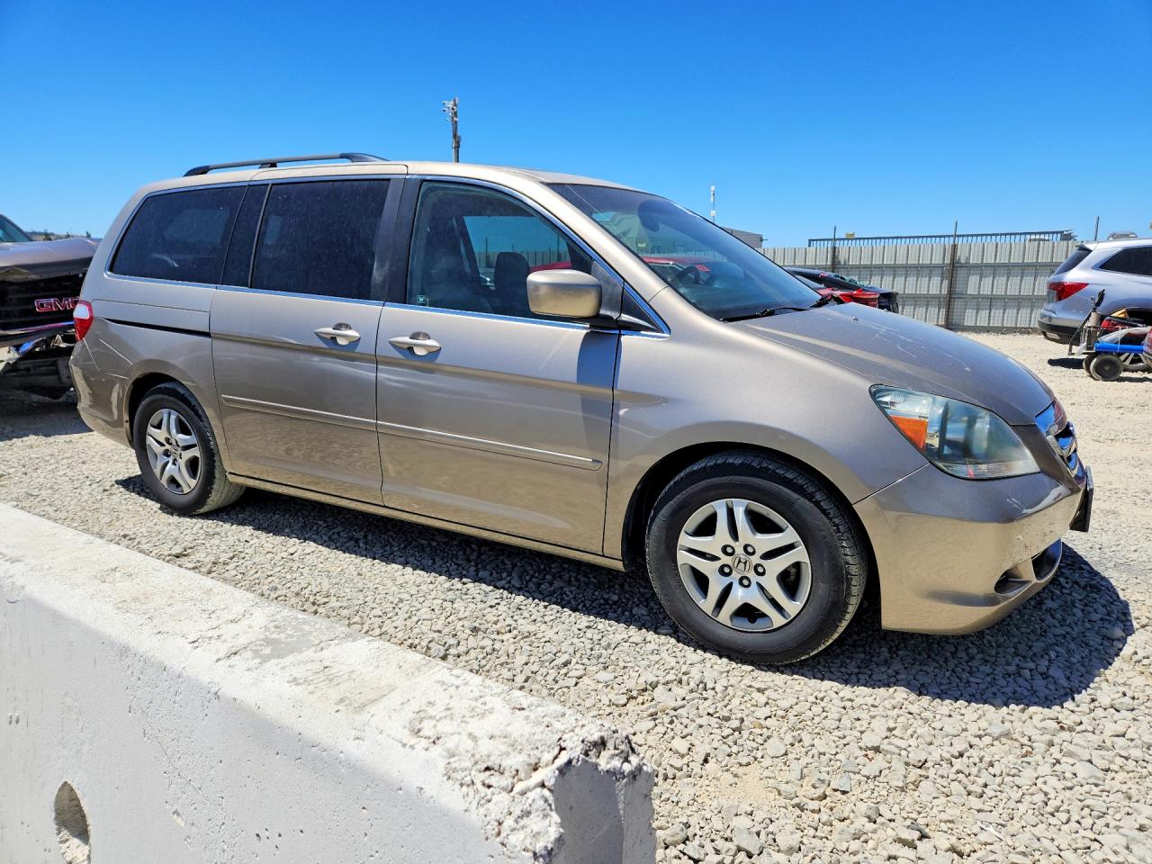 2006 Honda Odyssey Exl Silver vin: 5FNRL386X6B454162