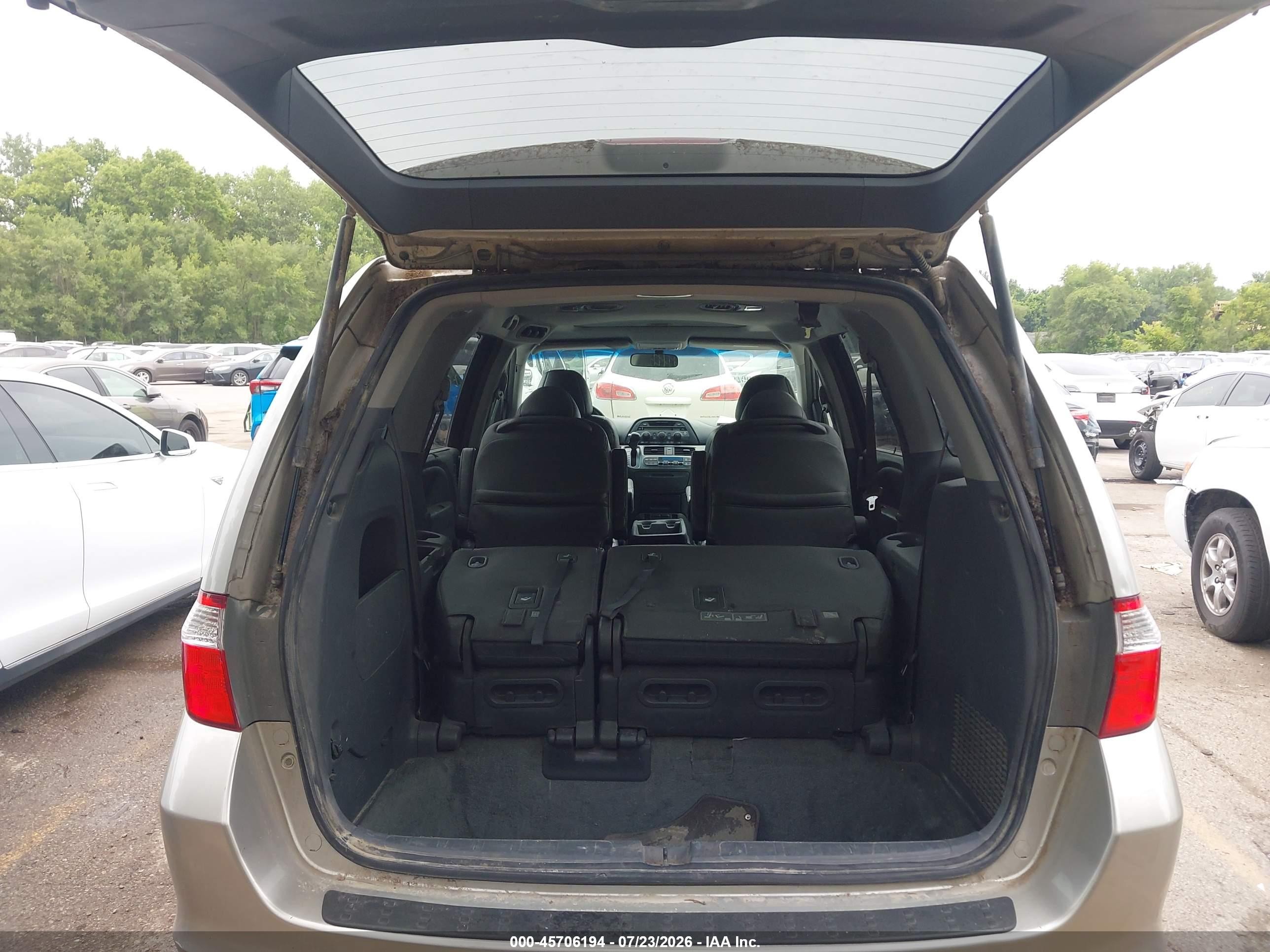 2006 Honda Odyssey Ex-l Beige vin: 5FNRL386X6B458227